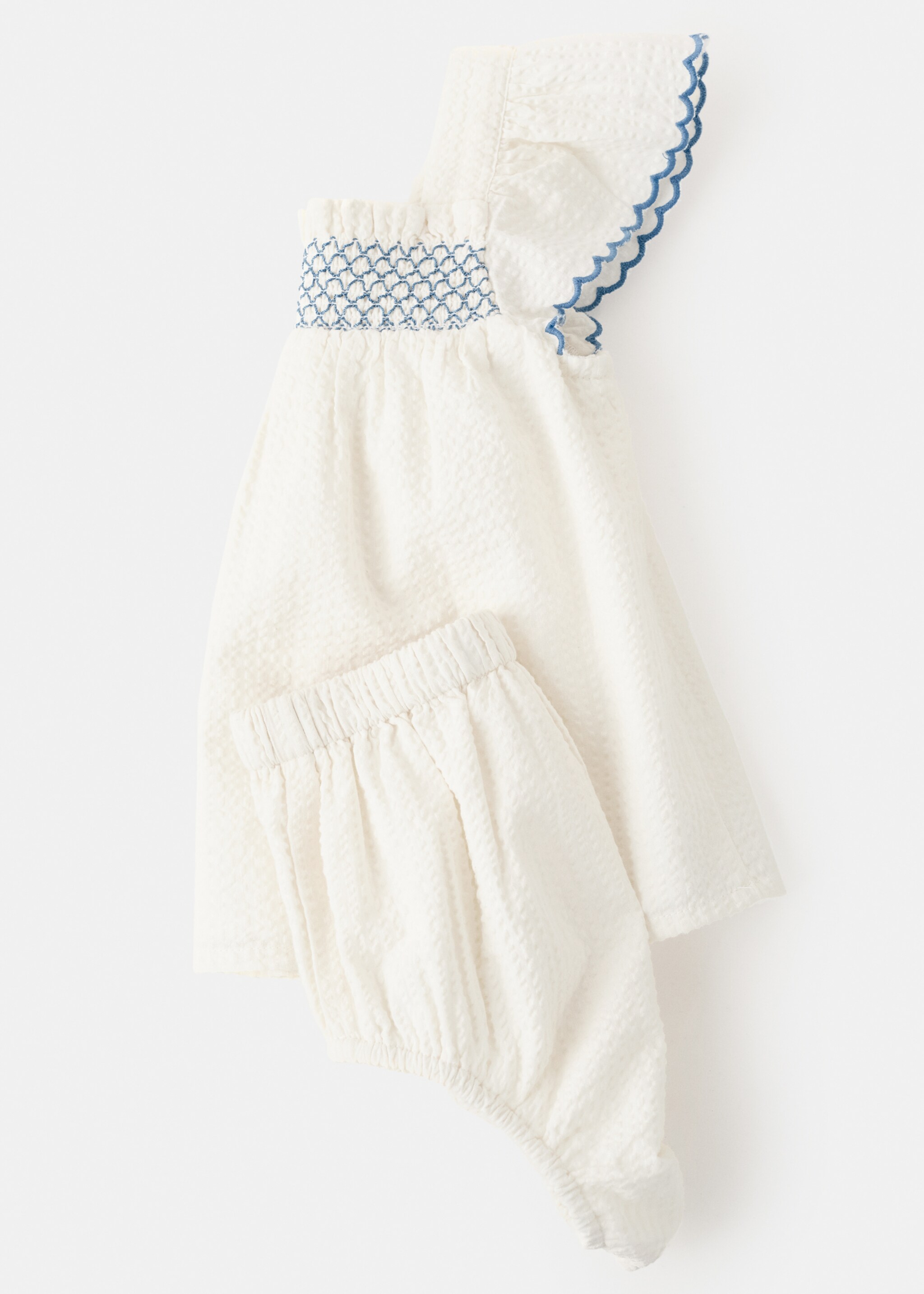 فستان و أفرول بزهور - تفاصيل المنتج 0, سكري. Ref: 27056722-00.