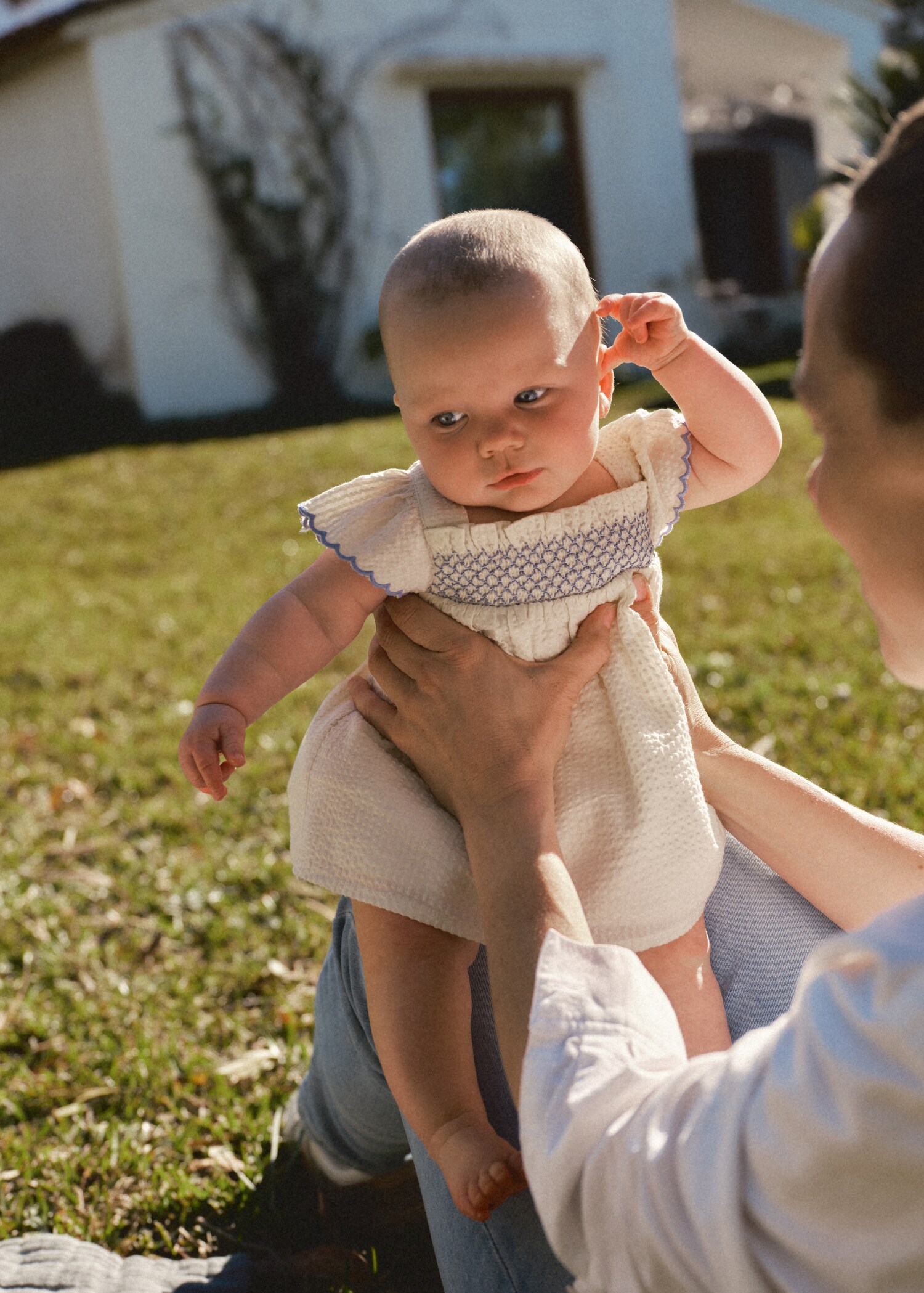 فستان و أفرول بزهور - تفاصيل المنتج 5