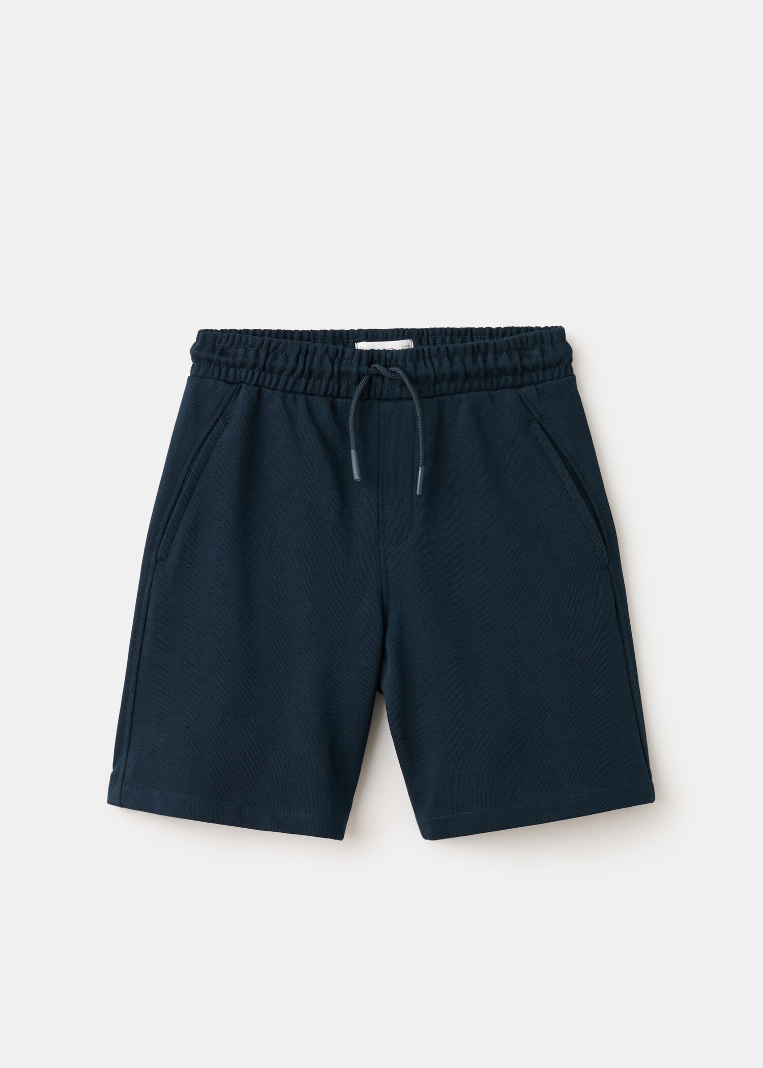 Cotton shorts with drawstring - Article without model