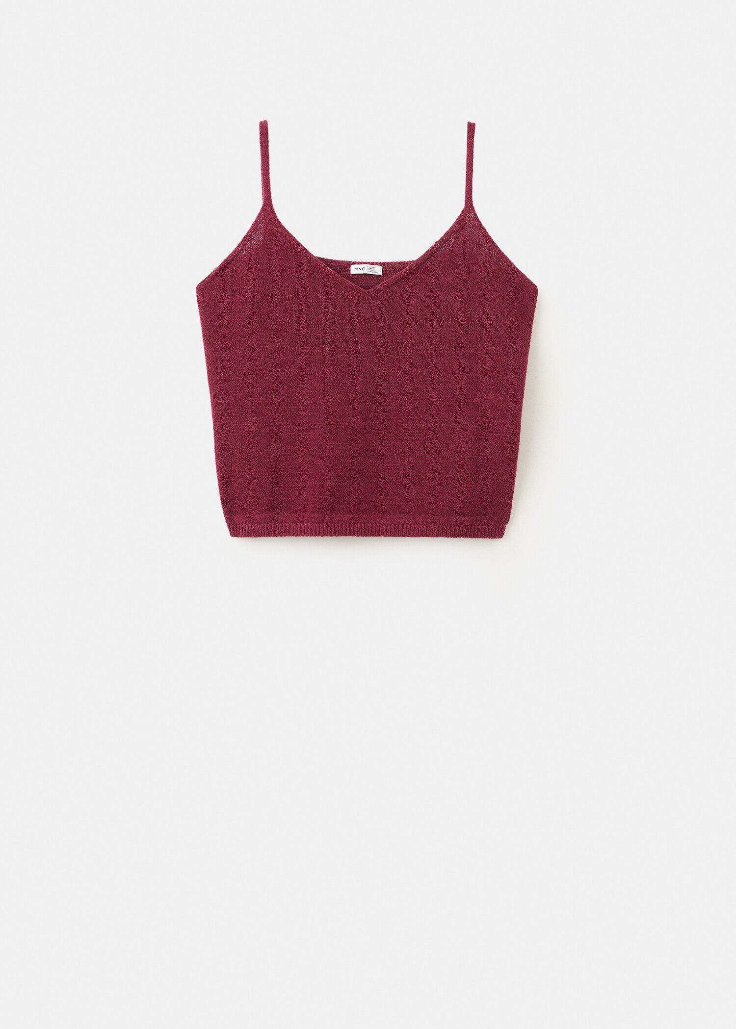 Knit strap top - Article without model