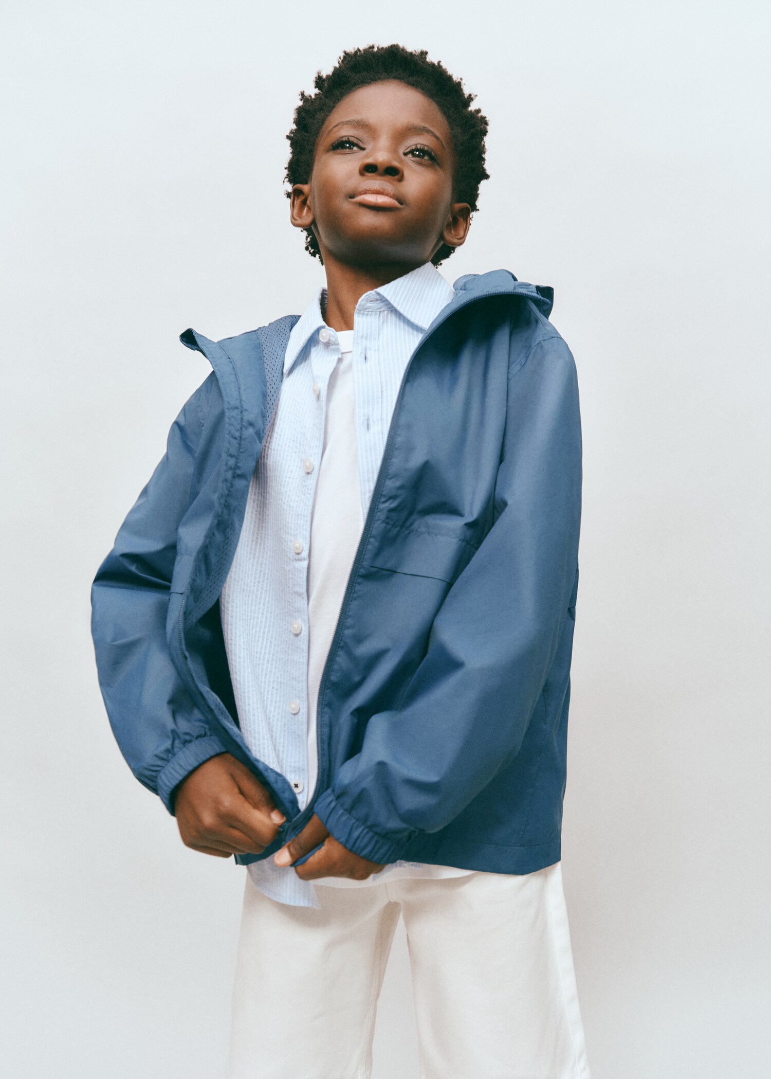 Hooded jacket - Medium plane