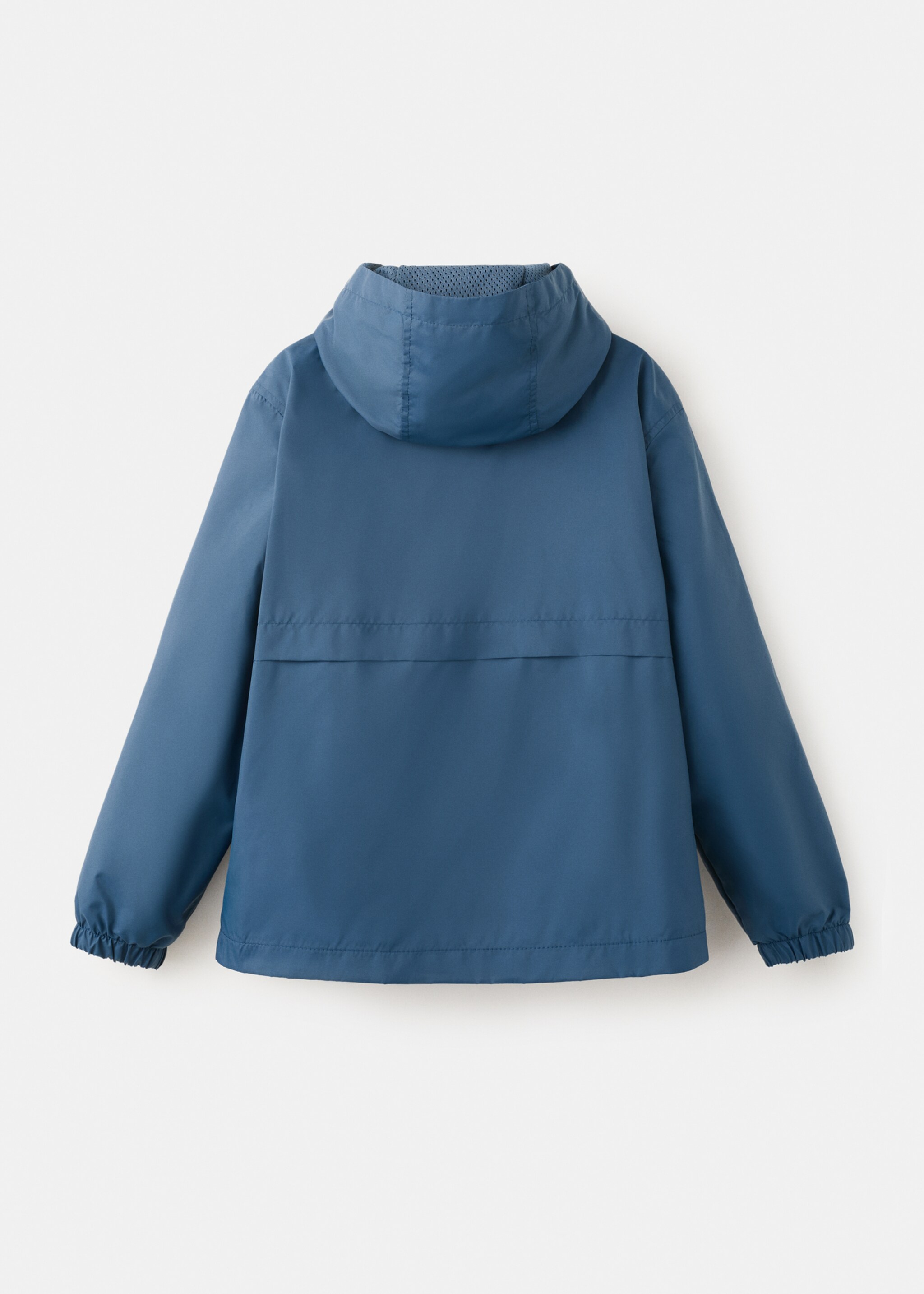 Hooded jacket - Reverse of the article, China Blue. Ref: 27056730-00.