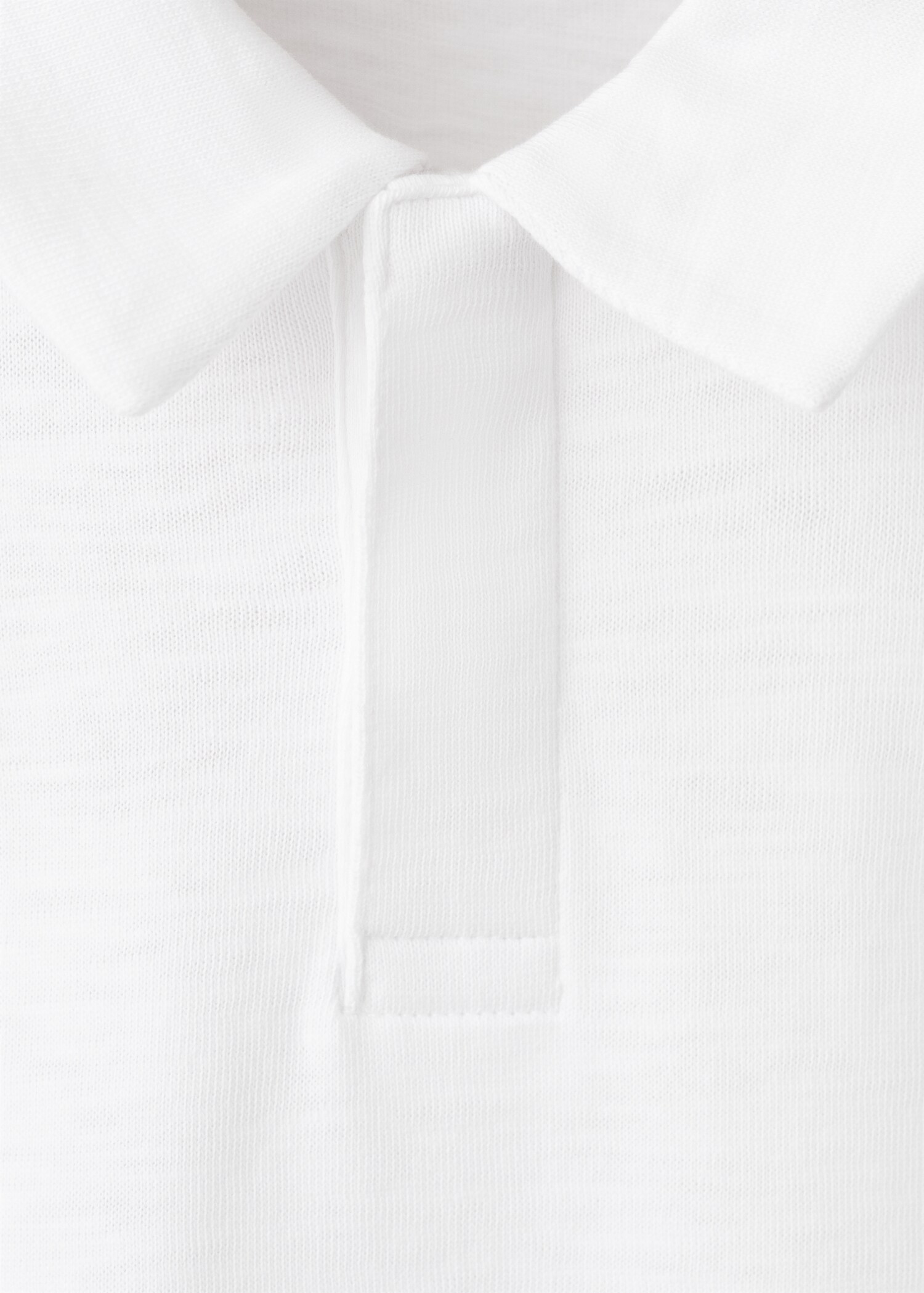 Cotton polo shirt - Details of the article 8