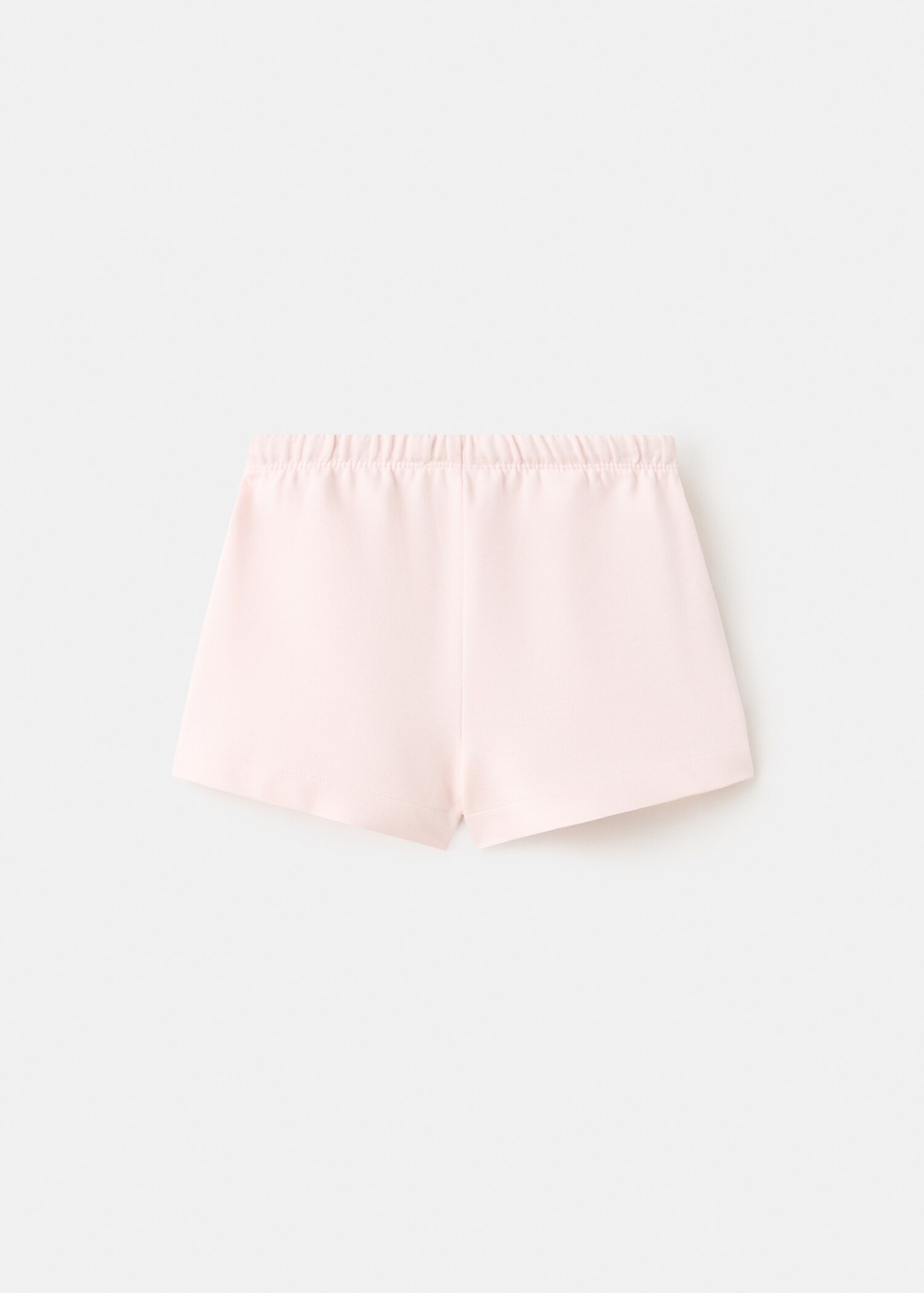 Cotton shorts with drawstring - Reverse of the article