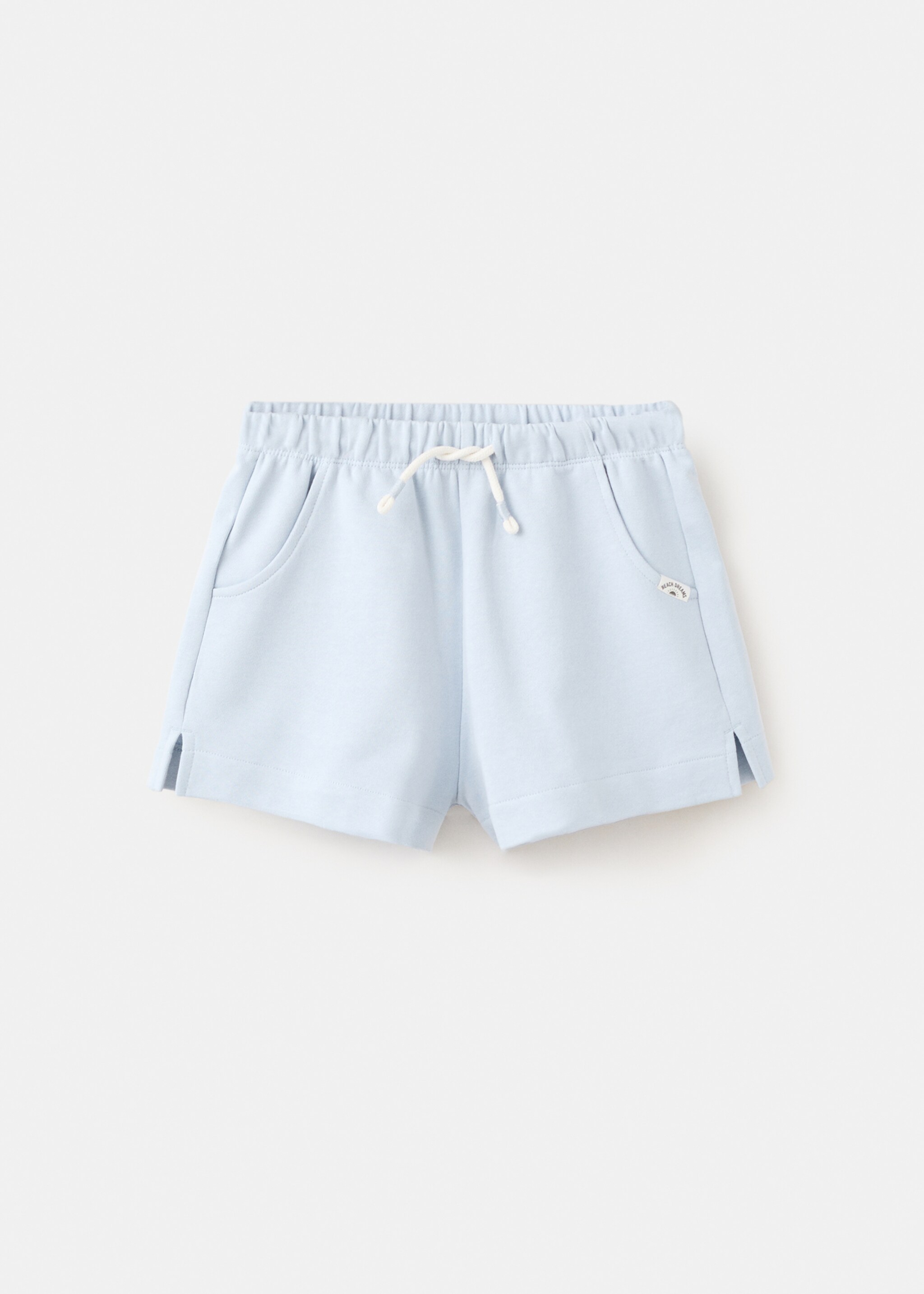 Baumwollshorts mit Taschen - Artikel ohne Model, Himmelblau. Ref: 27056738-00.