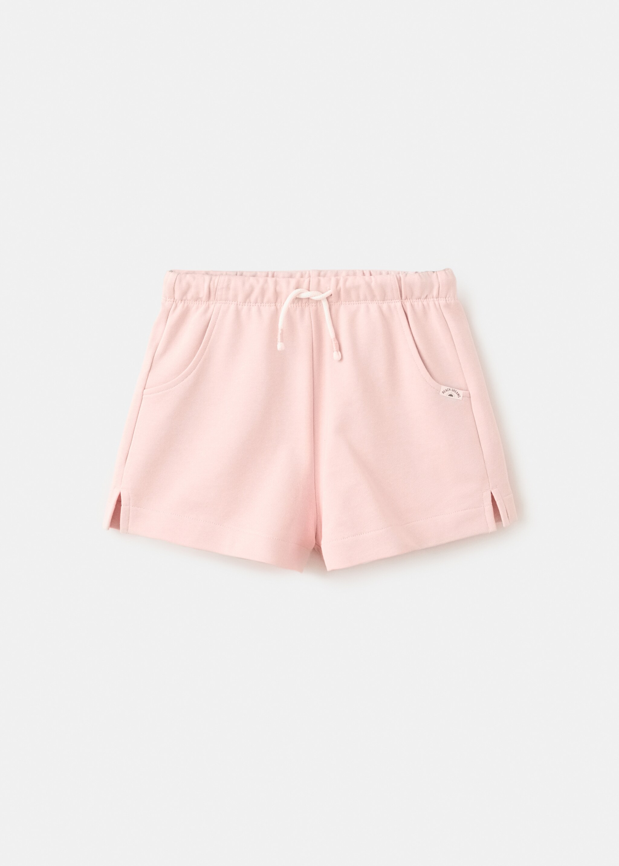 Cotton shorts with pockets - Article without model, Pink. Ref: 27056738-00.