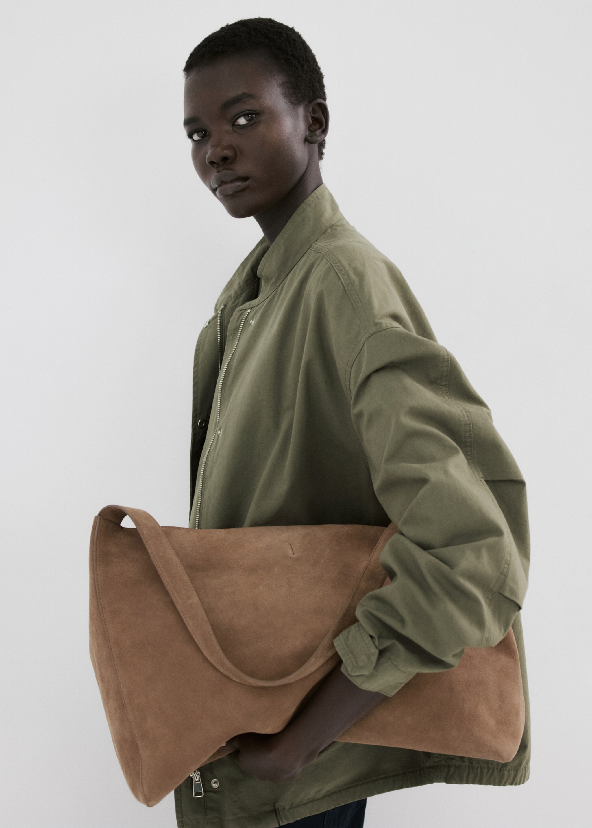 Jacket aventura - Medium plane, Khaki. Ref: 27056740-00.