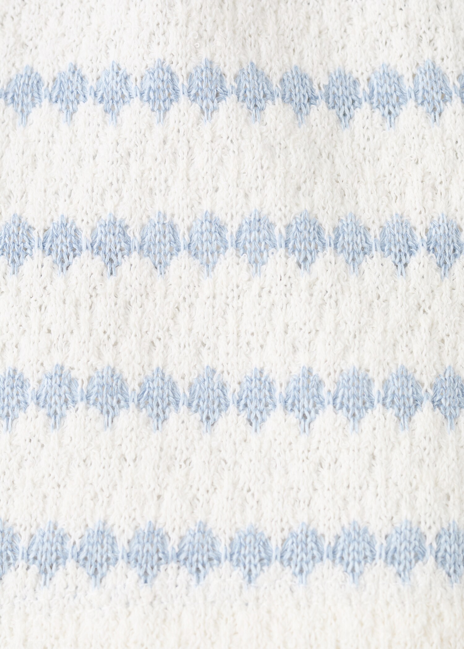 Bicolour cotton shorts - Details of the article 0