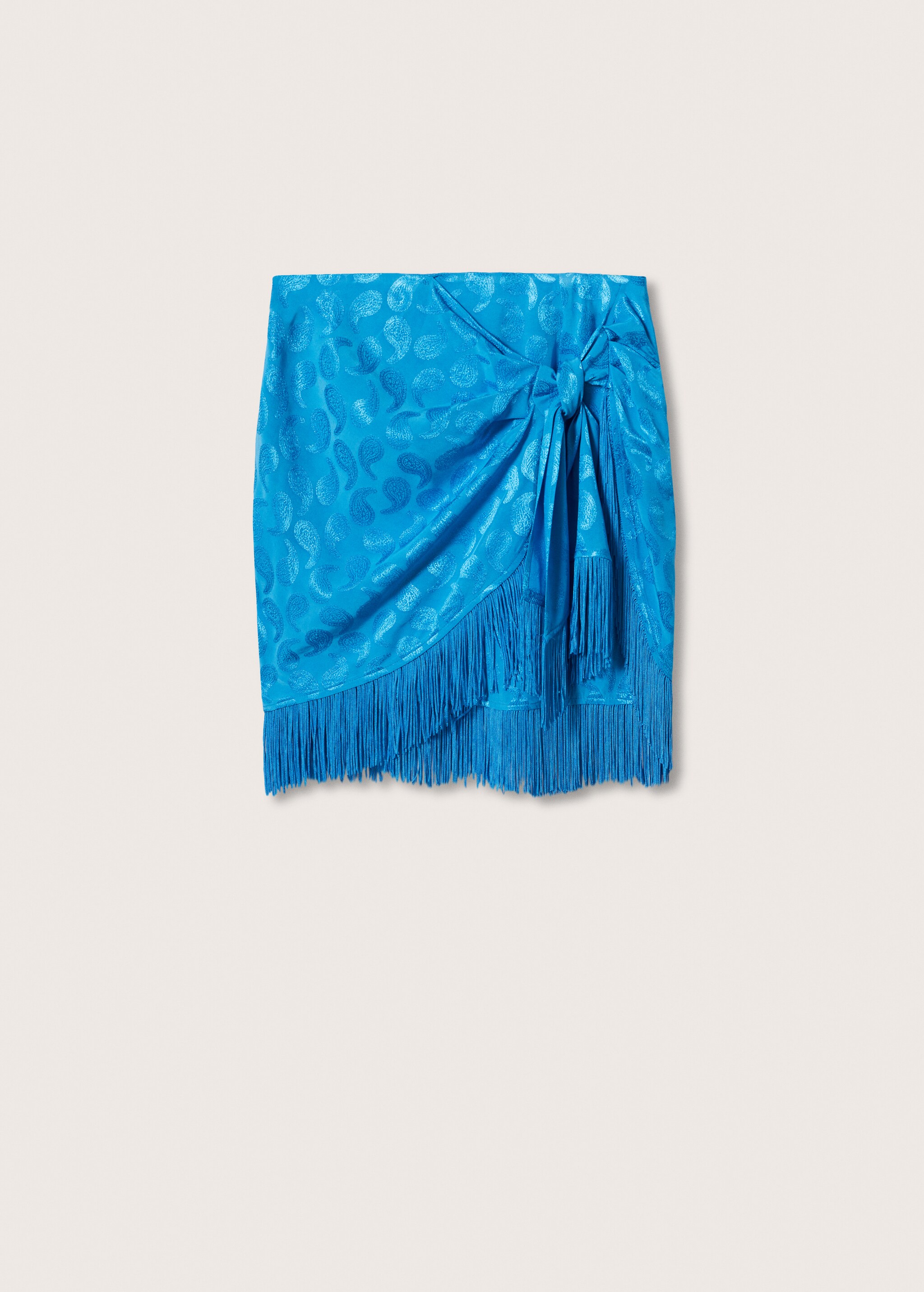 Fringed miniskirt - Article without model