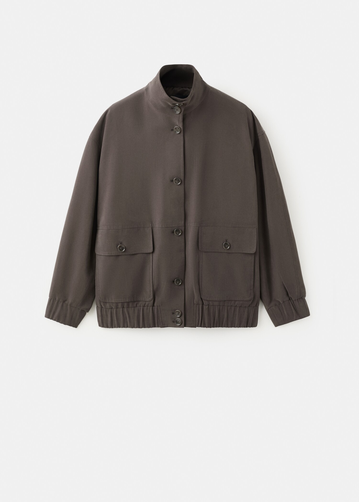 Jaqueta oversize butxaques - Article sense model