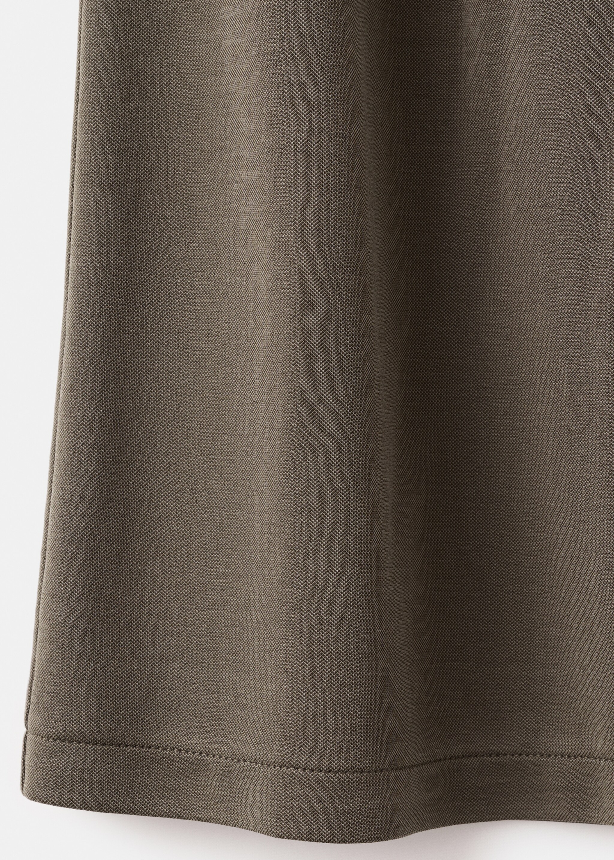 Jupe droite modal - Détail de l'article 0, Kaki. Ref: 27057149-00.