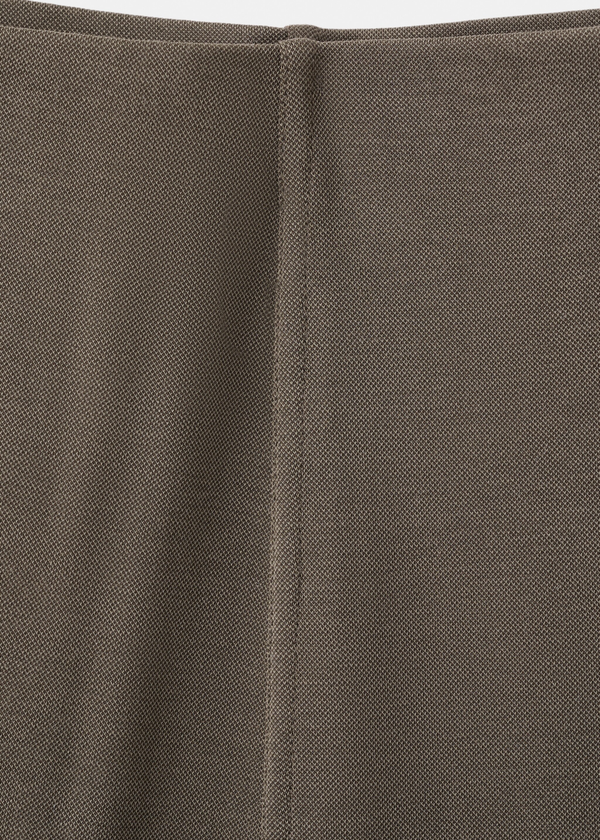 Jupe droite modal - Détail de l'article 8, Kaki. Ref: 27057149-00.