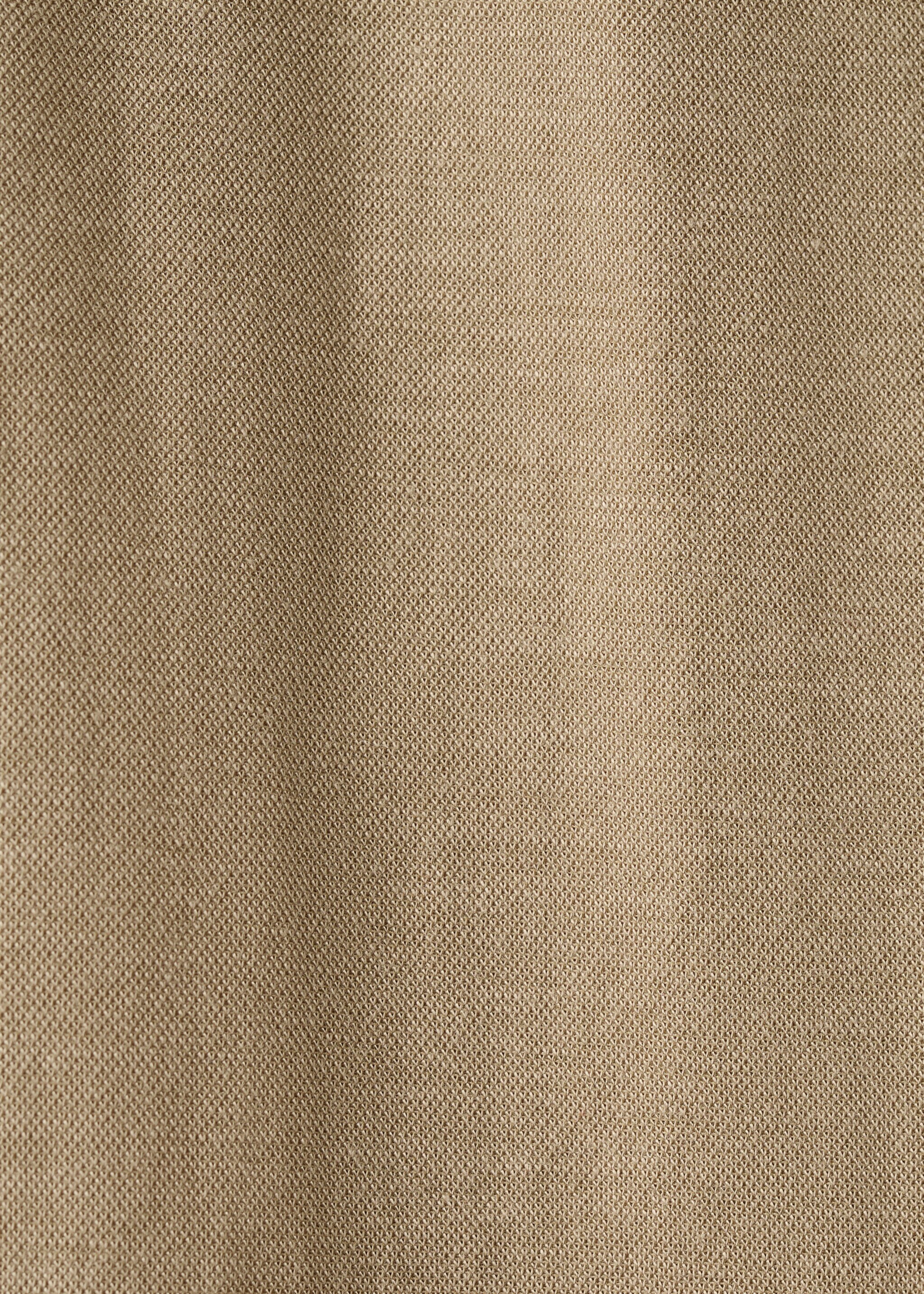 Straight mid-rise trousers - Details of the article 0, Medium Brown. Ref: 27057150-00.