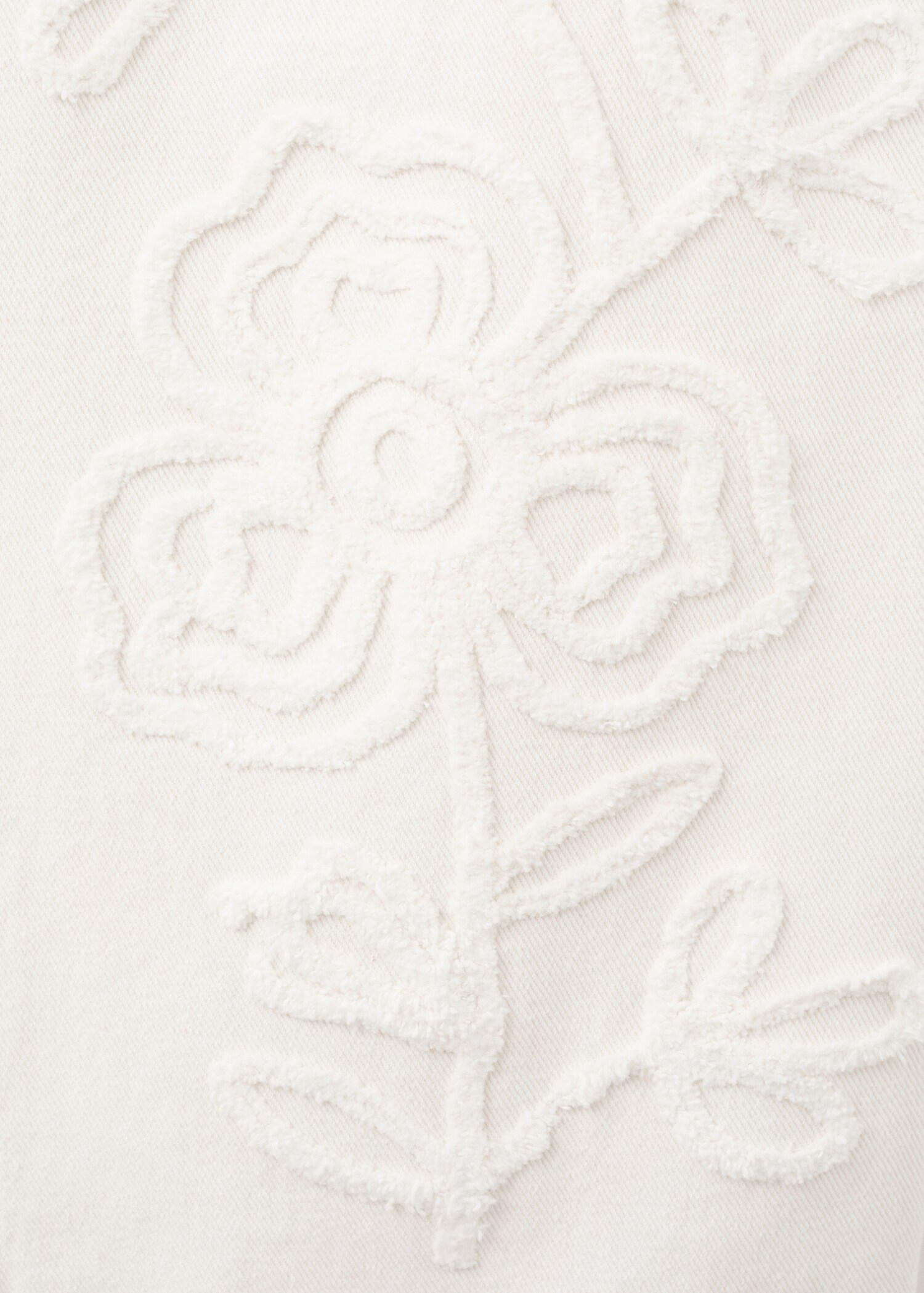 Jean large avec broderie à fleurs - Détail de l'article 8
