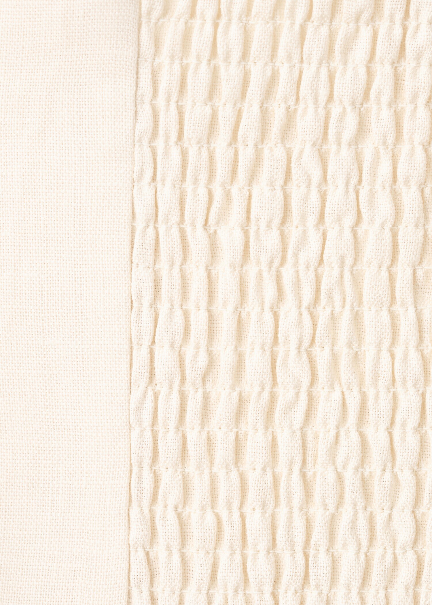 Linen bandeau jumpsuit - Details of the article 0