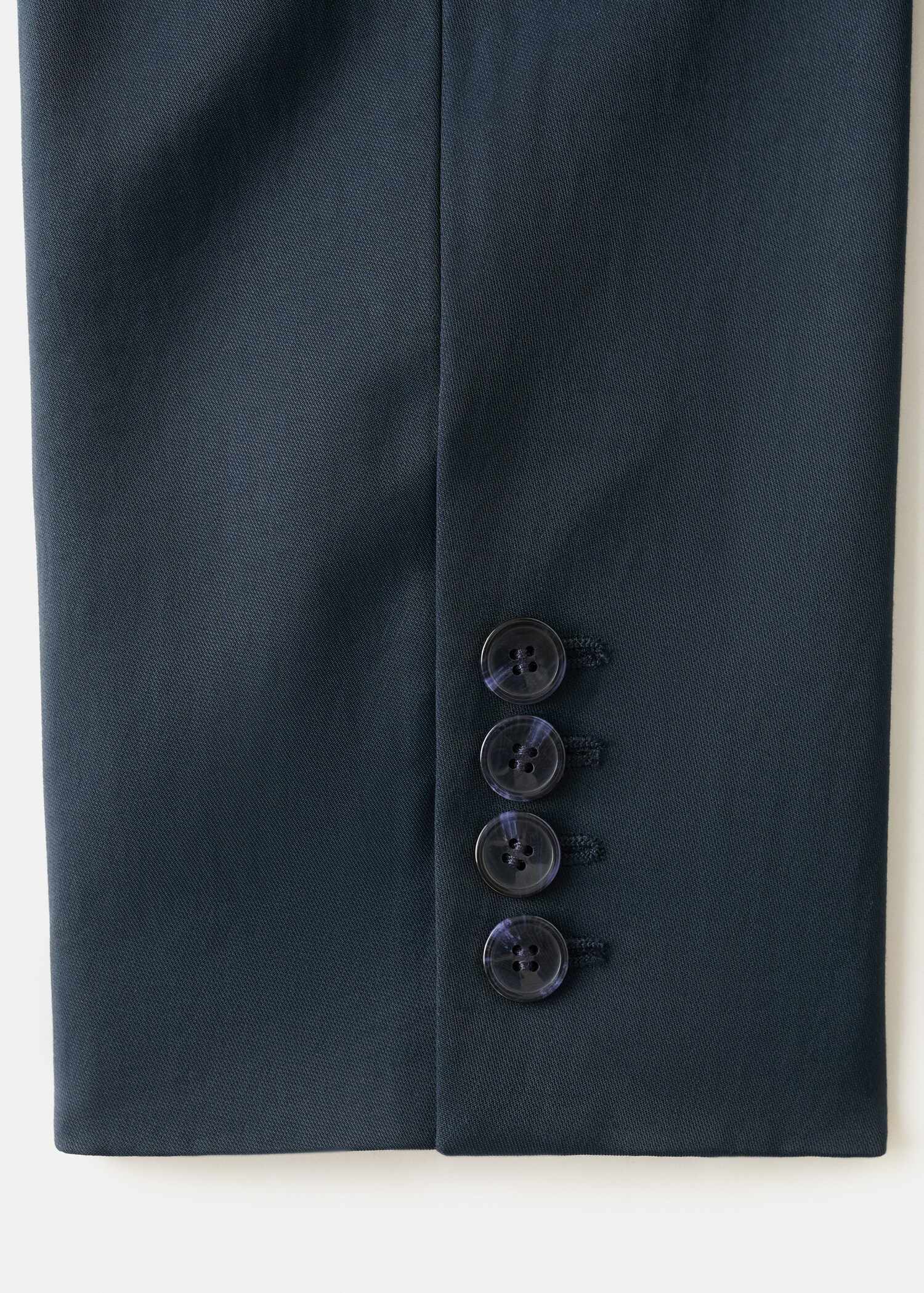 Blazer droit avec poches à rabat - Détail de l'article 0