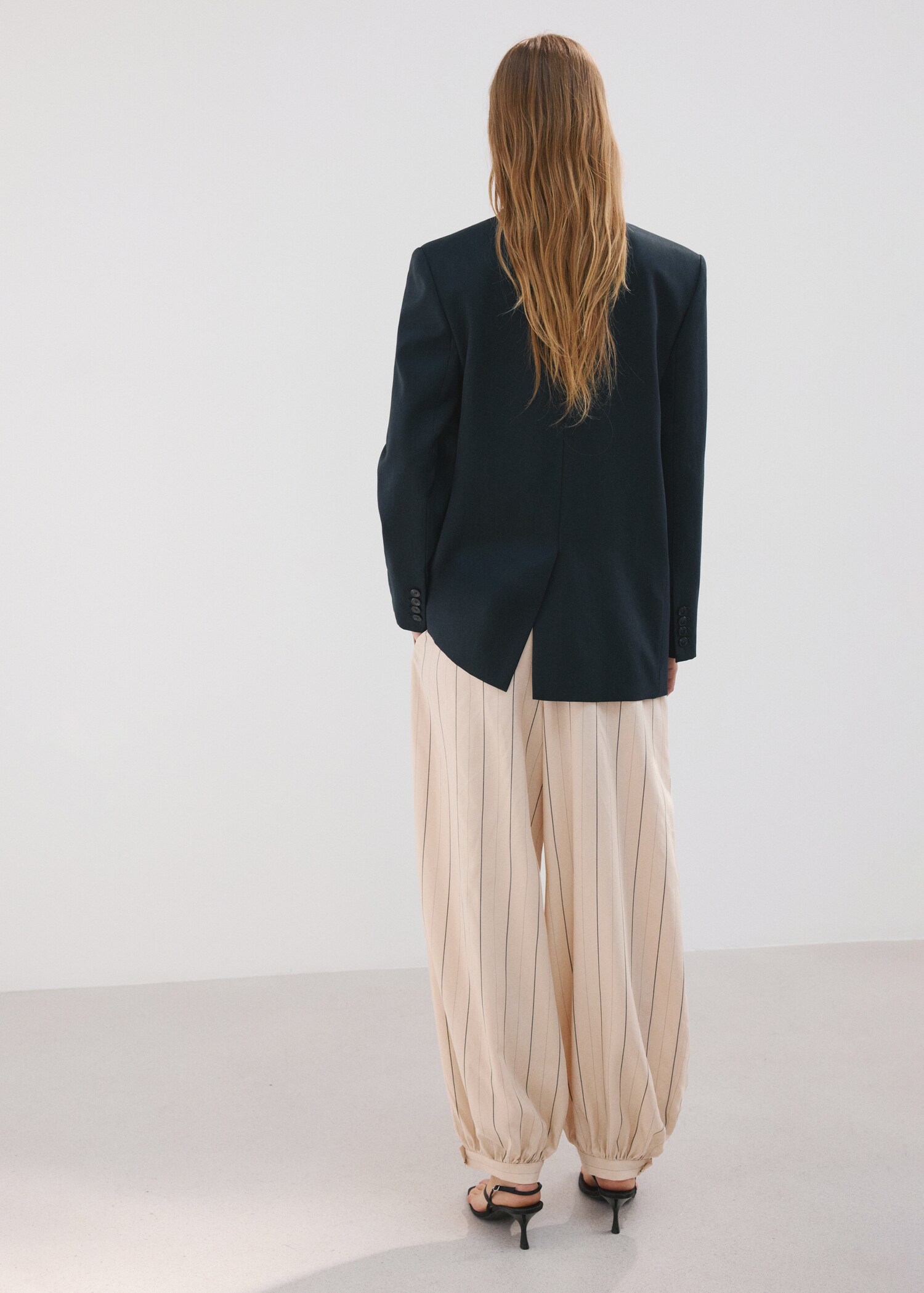 Blazer droit avec poches à rabat - Verso de l’article