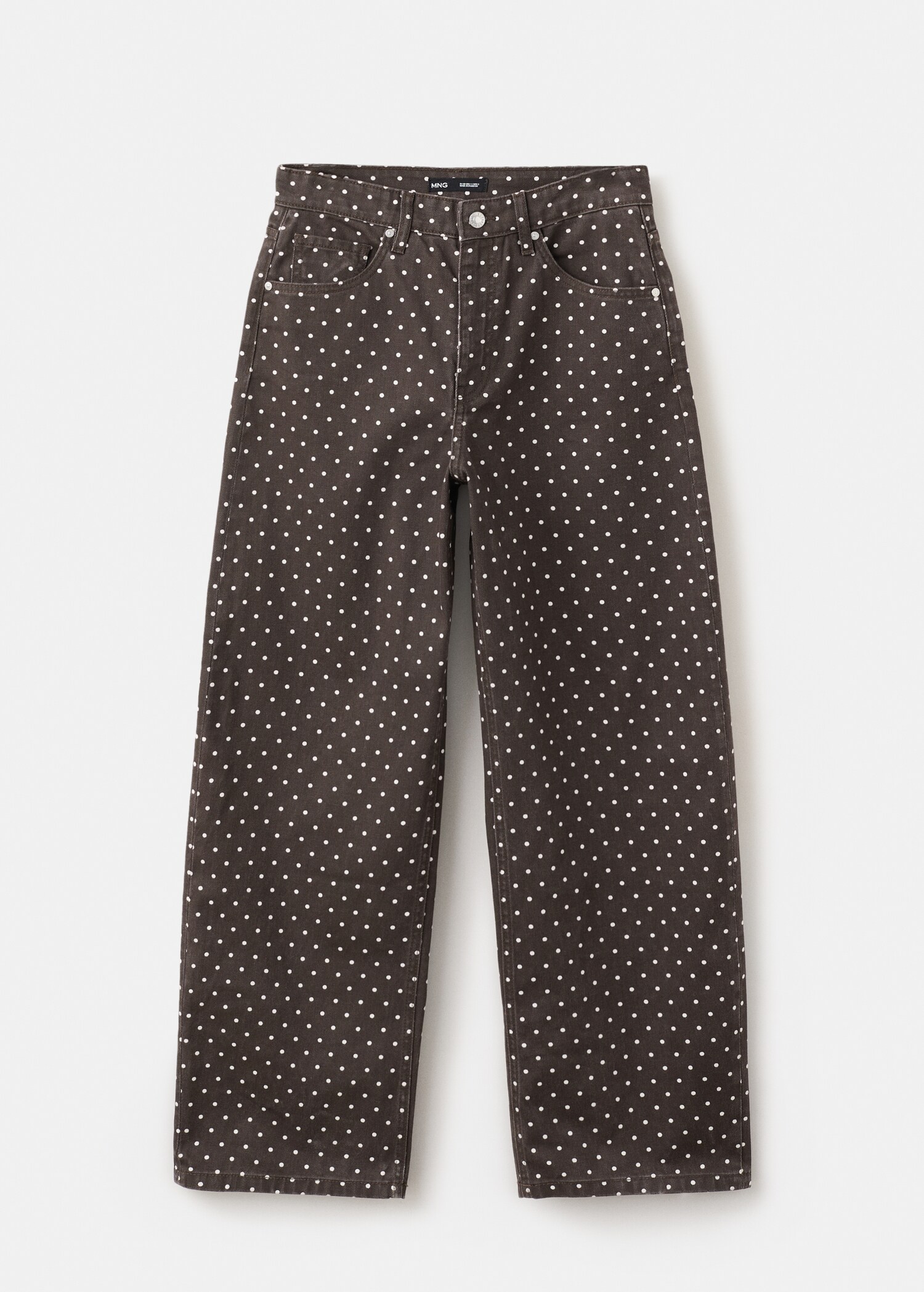 Polka dot balloon jeans - Article without model