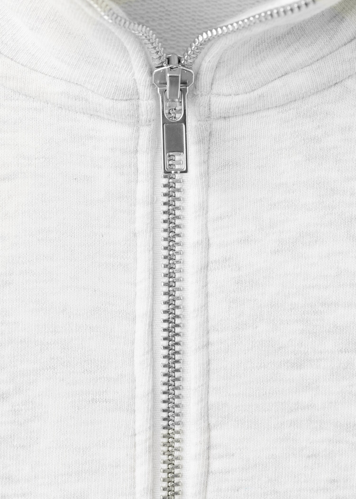 Turtleneck sweatshirt with zip - Details of the article 0