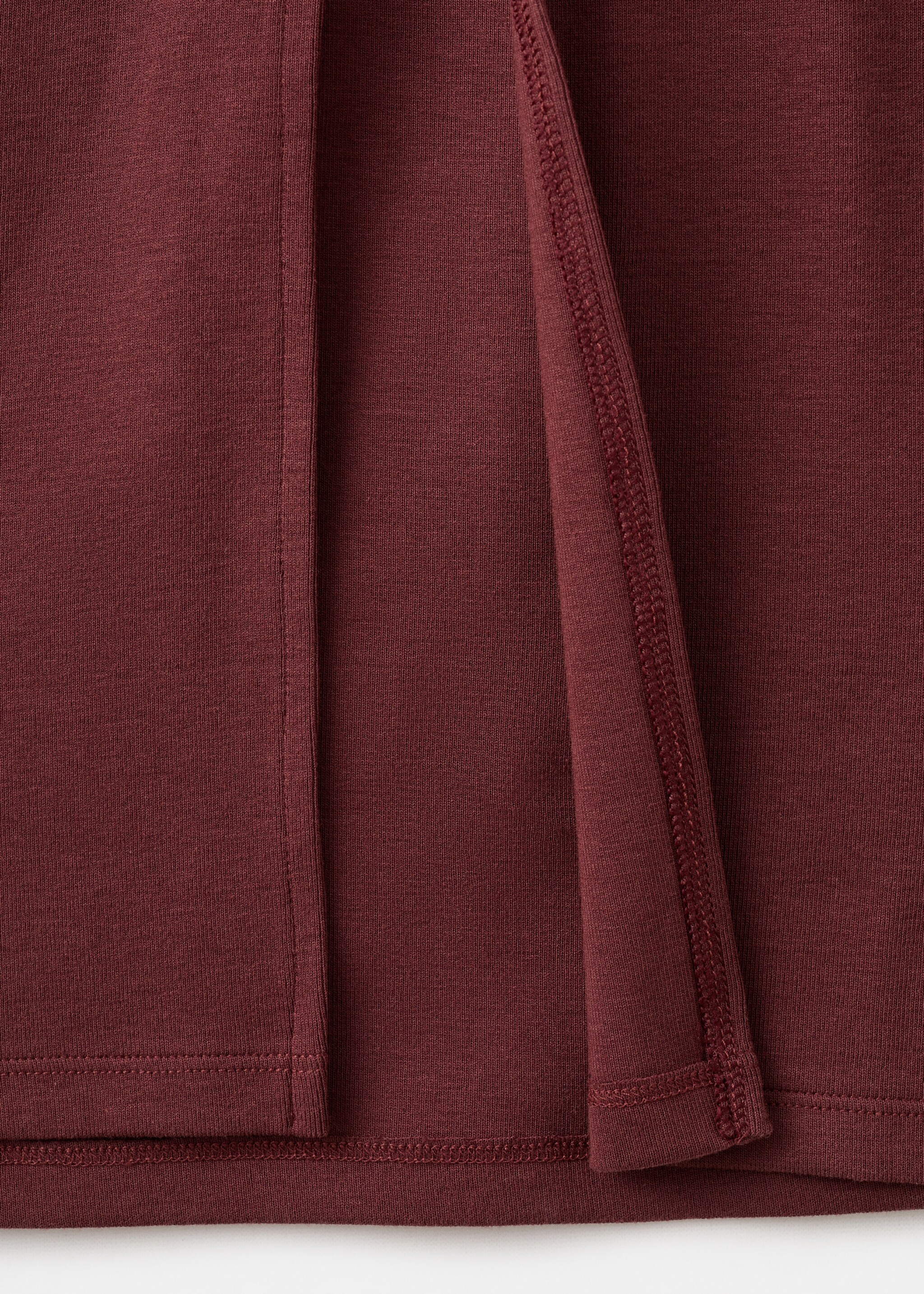 Long draped dress - Details of the article 0, Russet. Ref: 27057167-00.