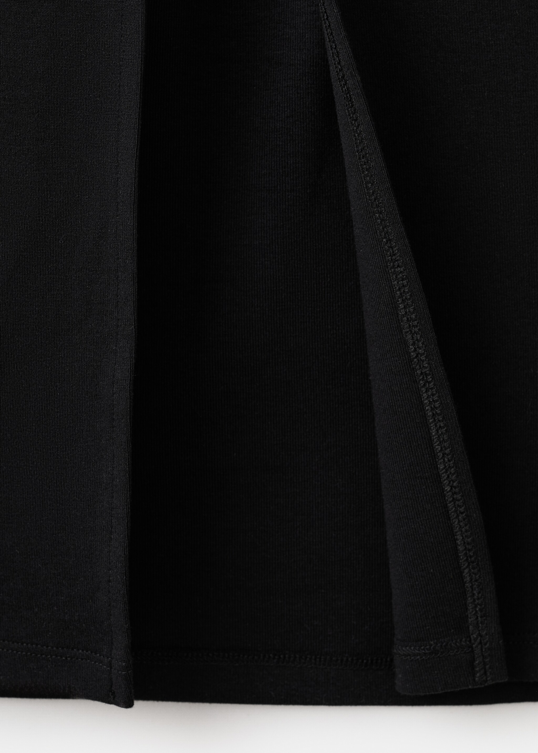 Long draped dress - Details of the article 0, Black. Ref: 27057167-00.
