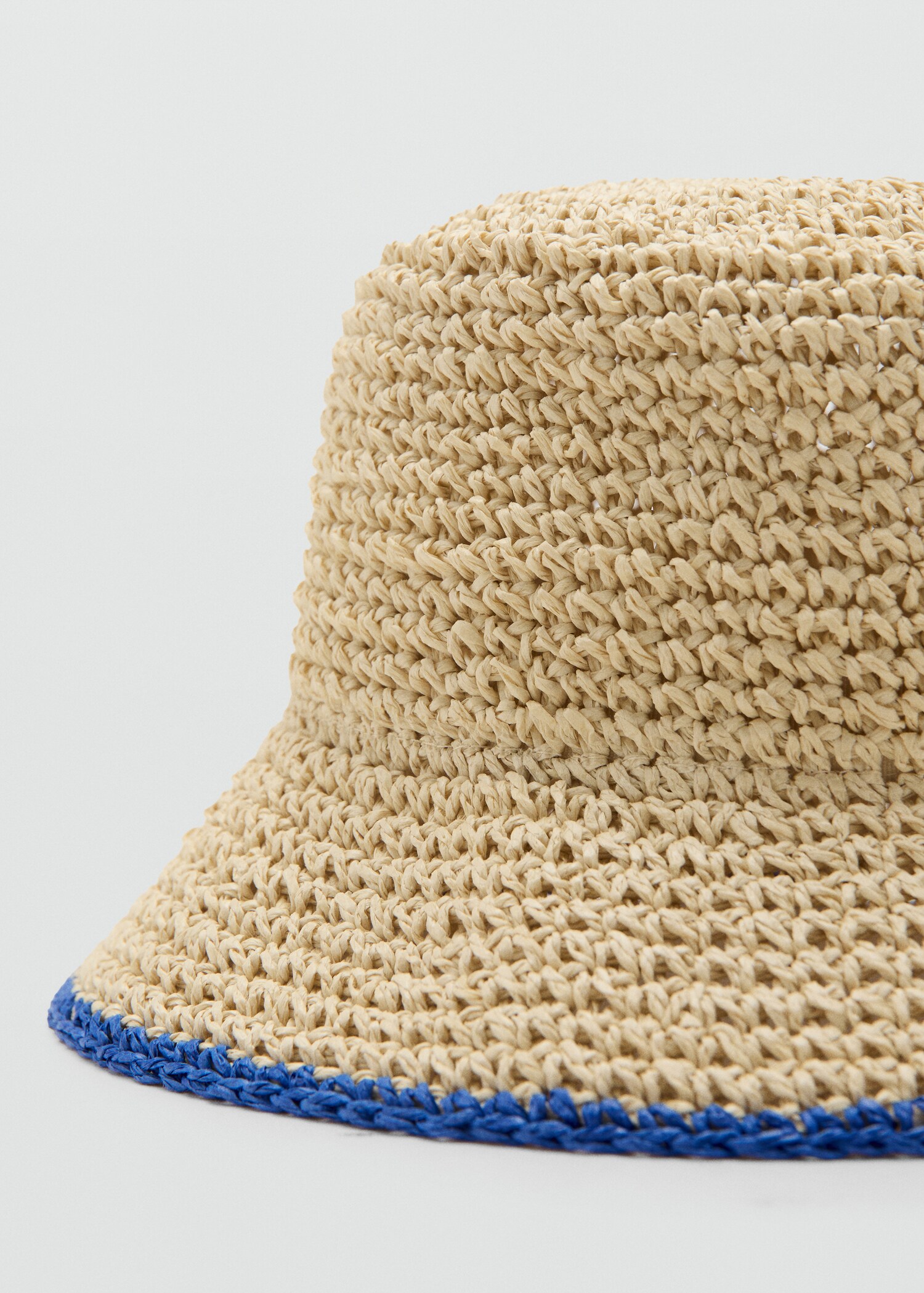 Natural fibre bucket hat - Details of the article 1