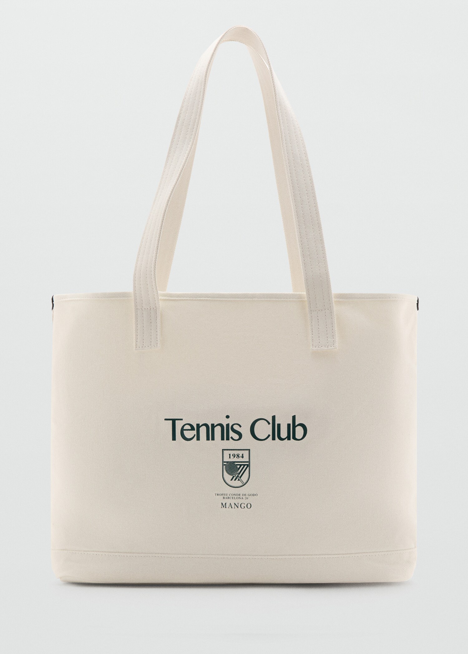 Tote bag with text print - Article without model