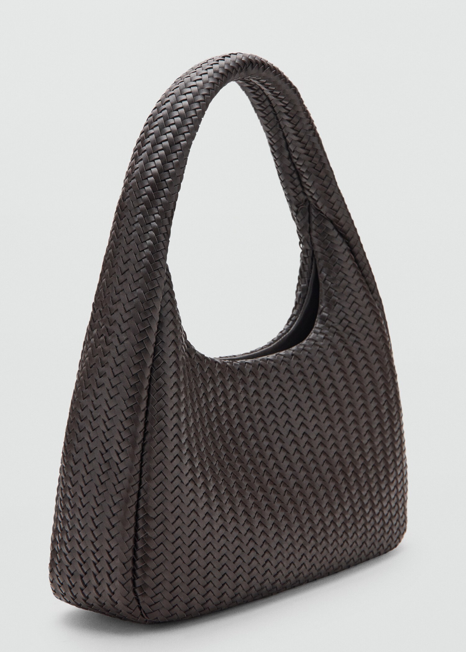 Braided shoulder bag - Medium plane