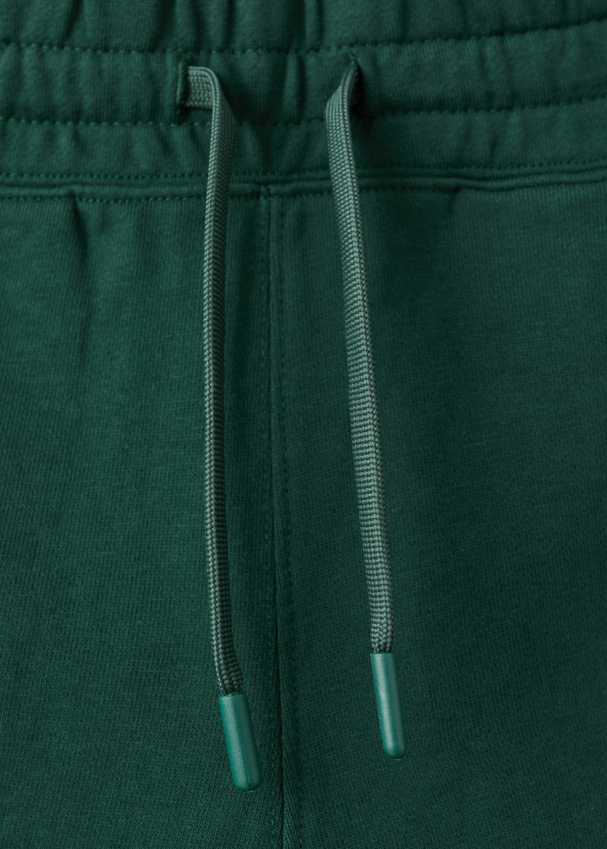 Bermuda 100 % coton cordon - Détail de l'article 0, Vert foncé. Ref: 27057793-00.