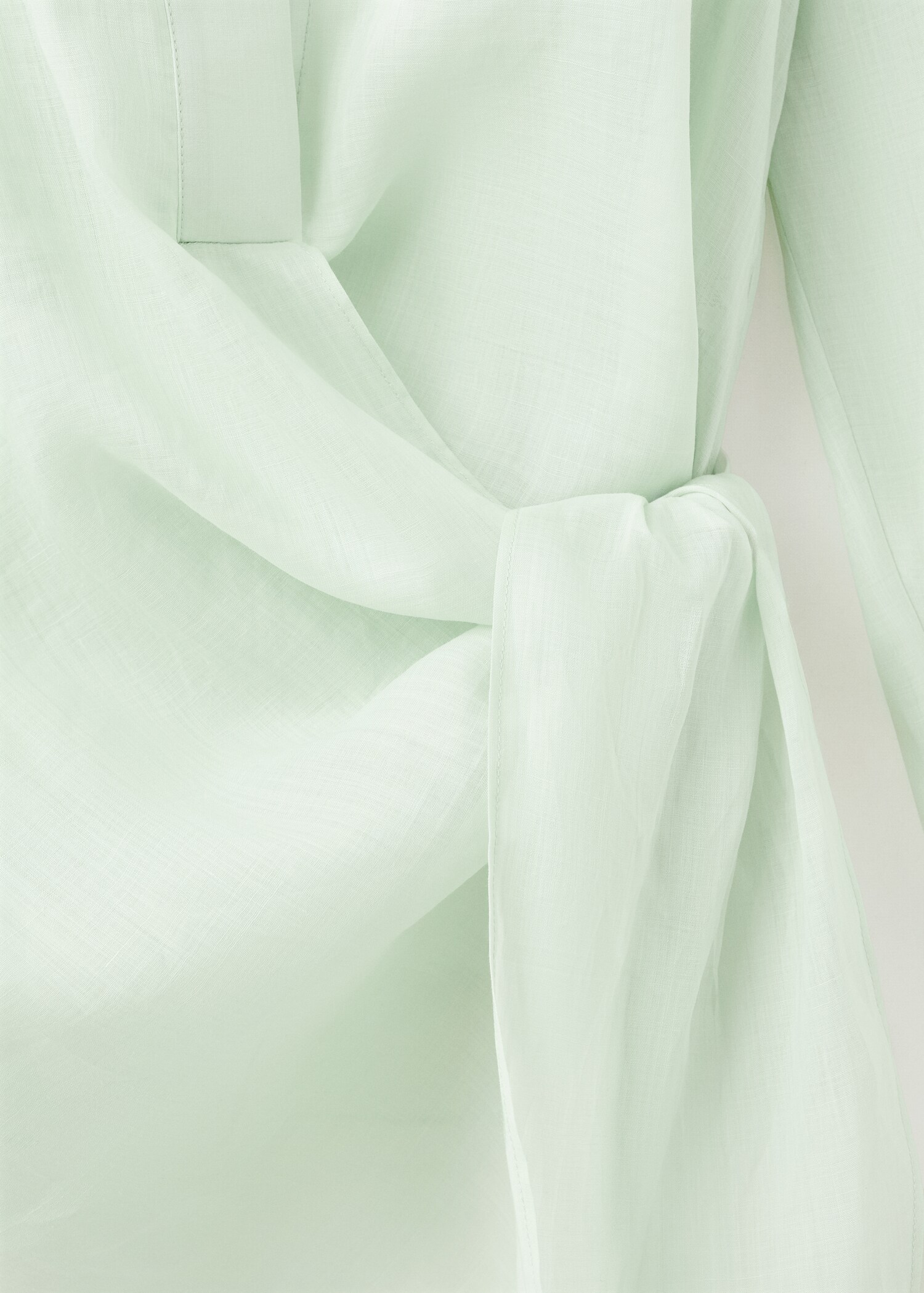 Camisa 100% ramio cruzada - Detalle del artículo 8