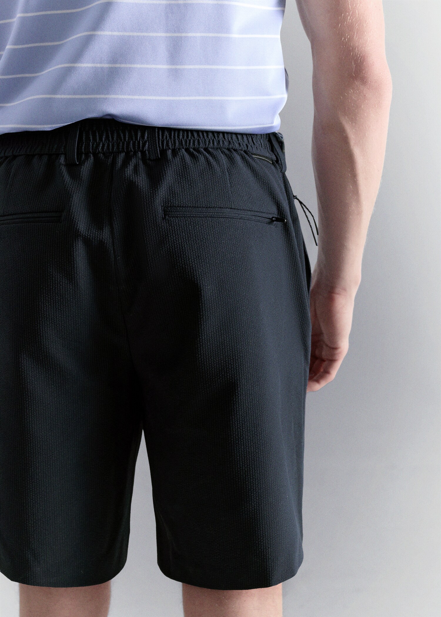 Comfort stretch water-repellent Bermuda - Details of the article 6