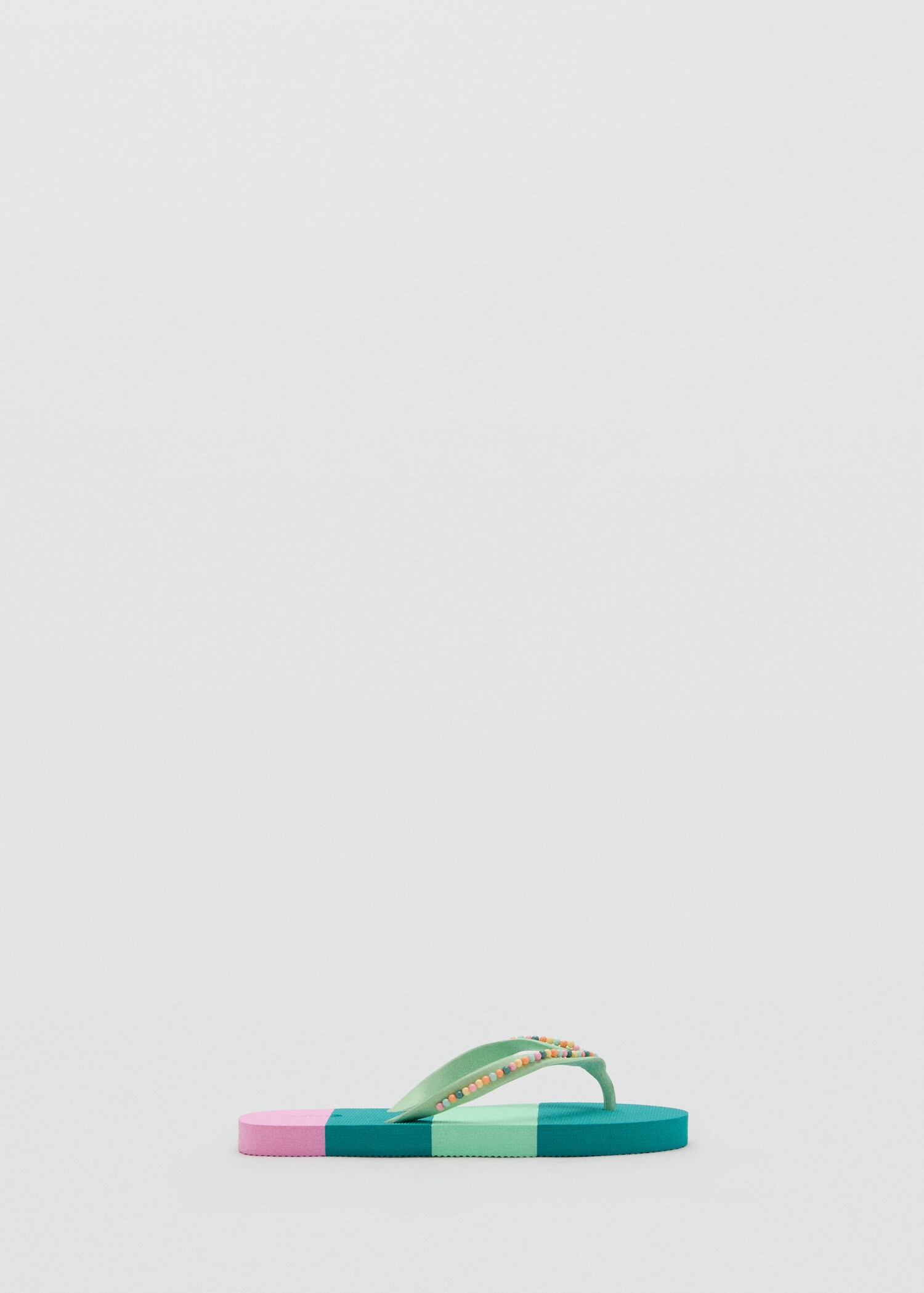 Chanclas multicolor detalle abalorios - Artículo sin modelo