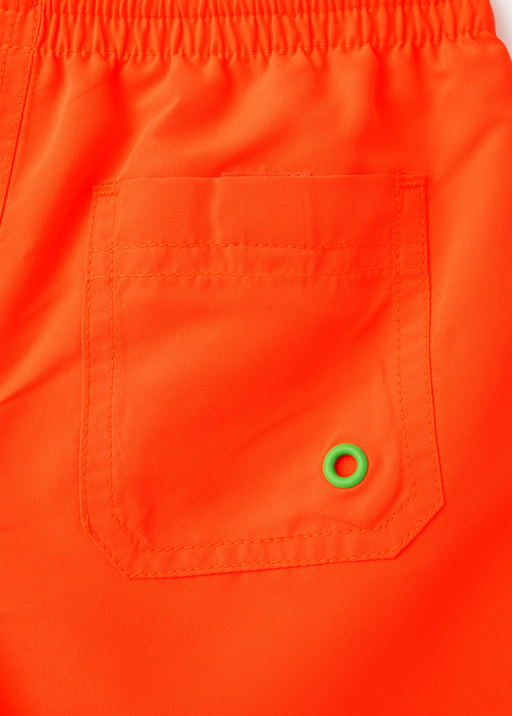 Contrast drawstring swim shorts - Details of the article 0, Neon Orange. Ref: 27057905-00.