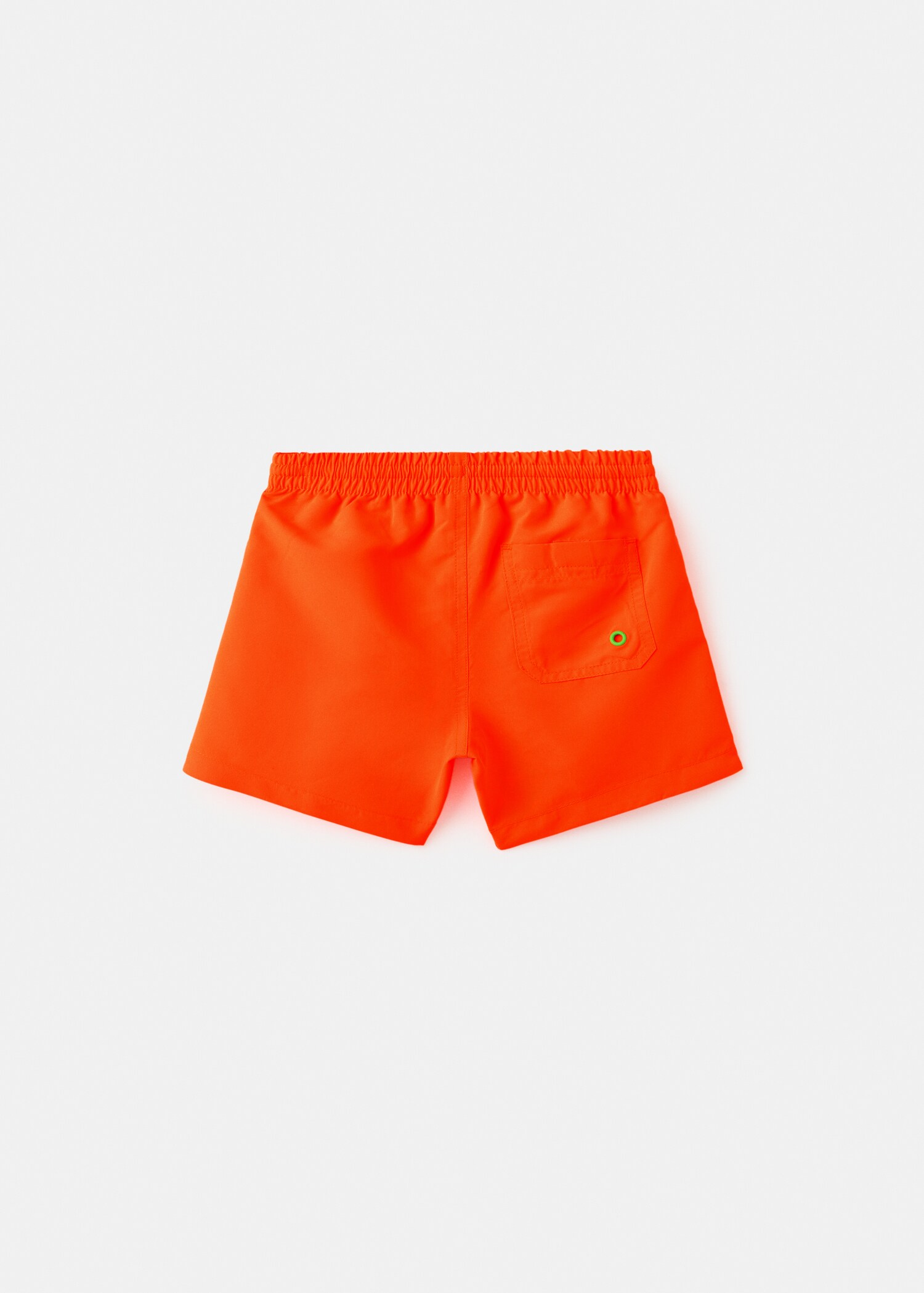 Contrast drawstring swim shorts - Reverse of the article