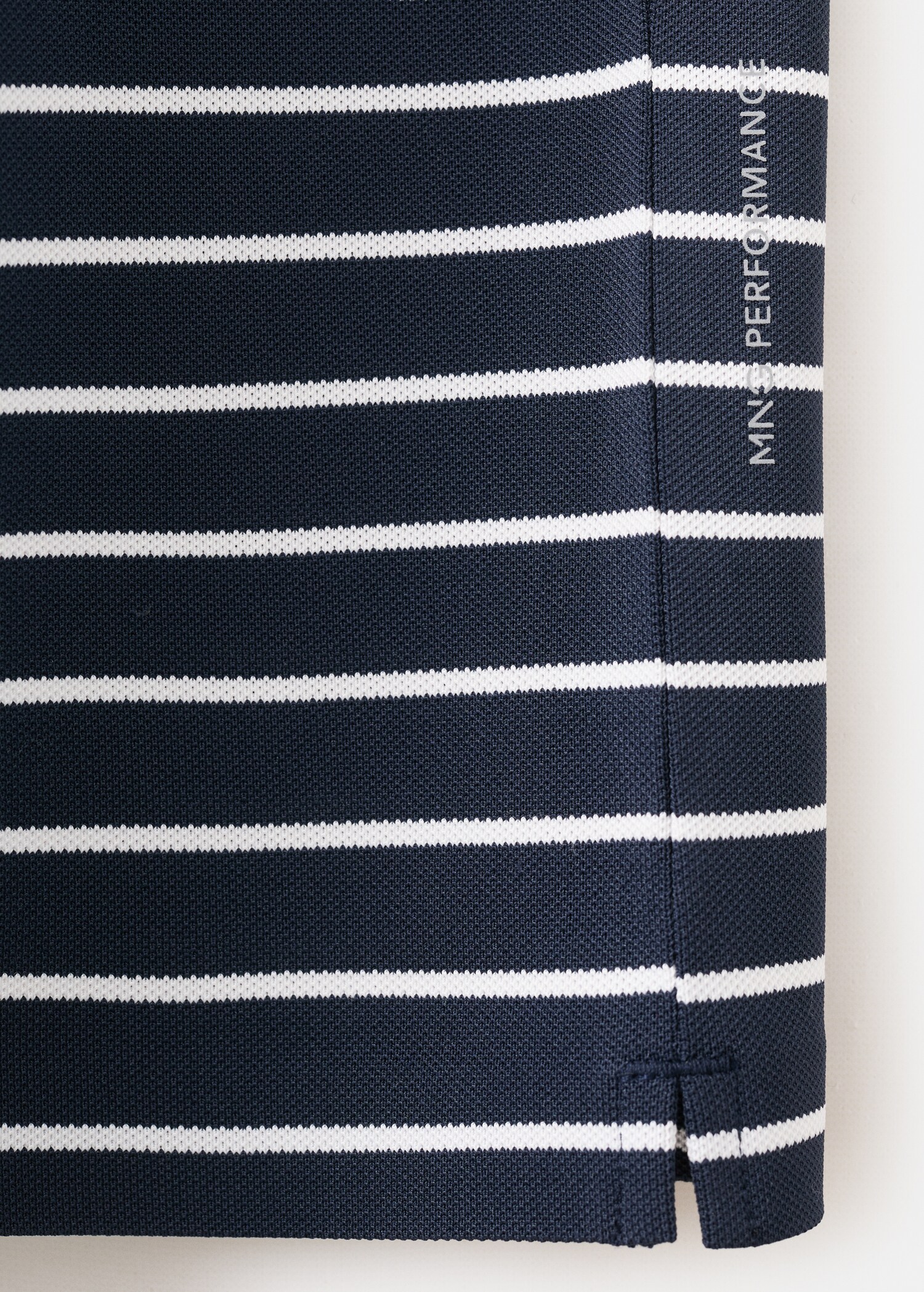 Slim fit striped COOLMAX® T-shirt - Details of the article 0