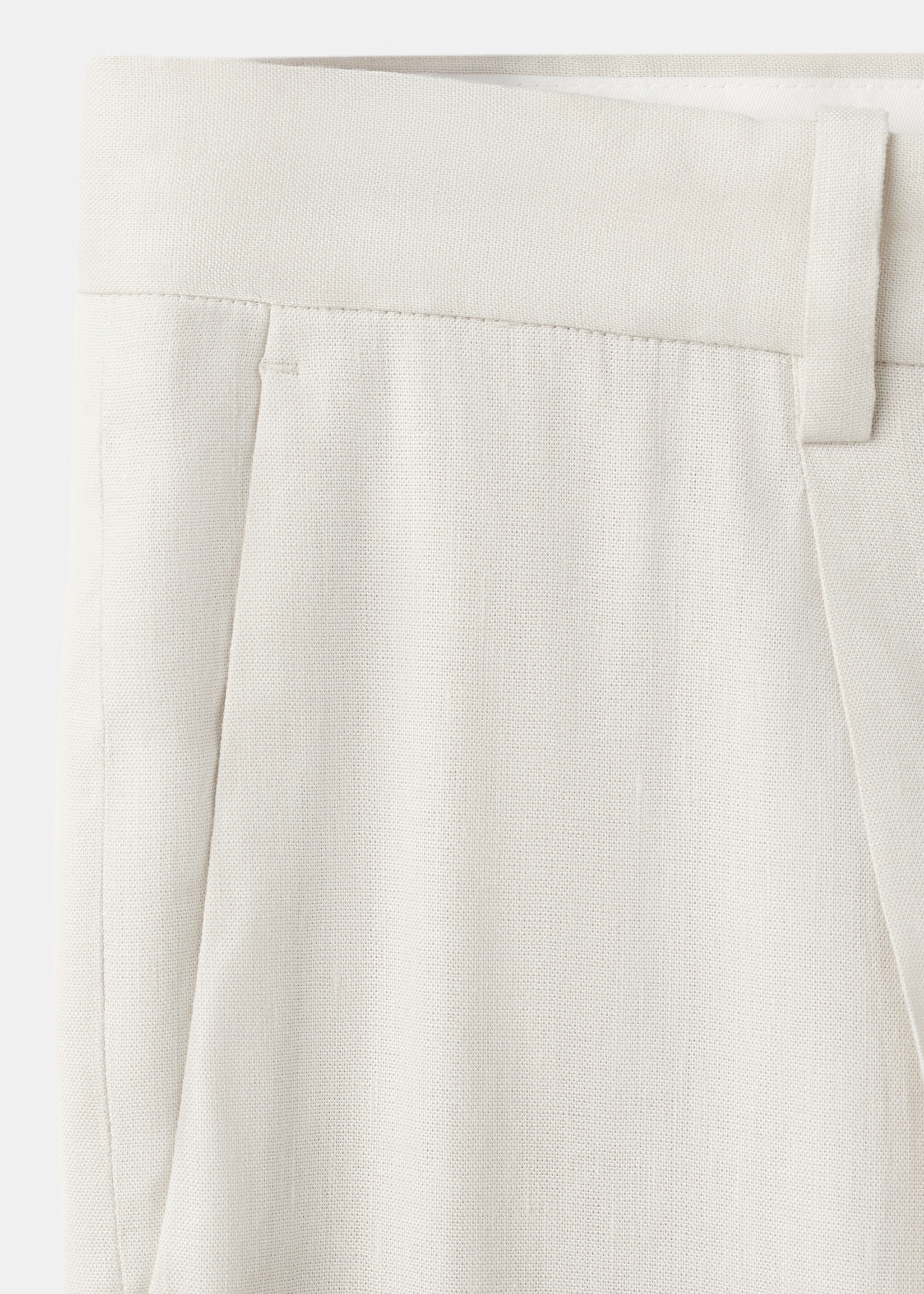 Boston regular-fit suit trousers - Details of the article 0, Ecru. Ref: 27057912-00.