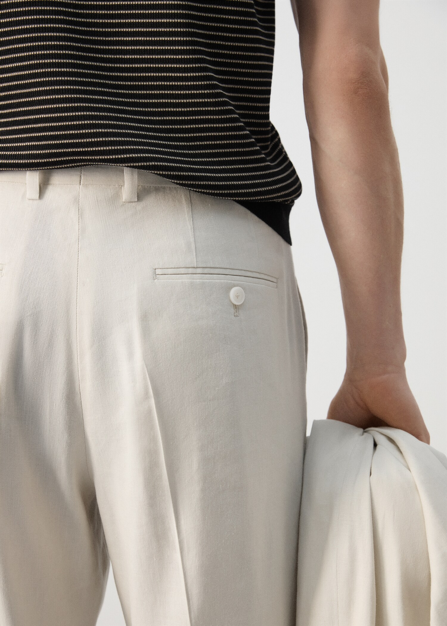 Boston regular-fit suit trousers - Details of the article 6