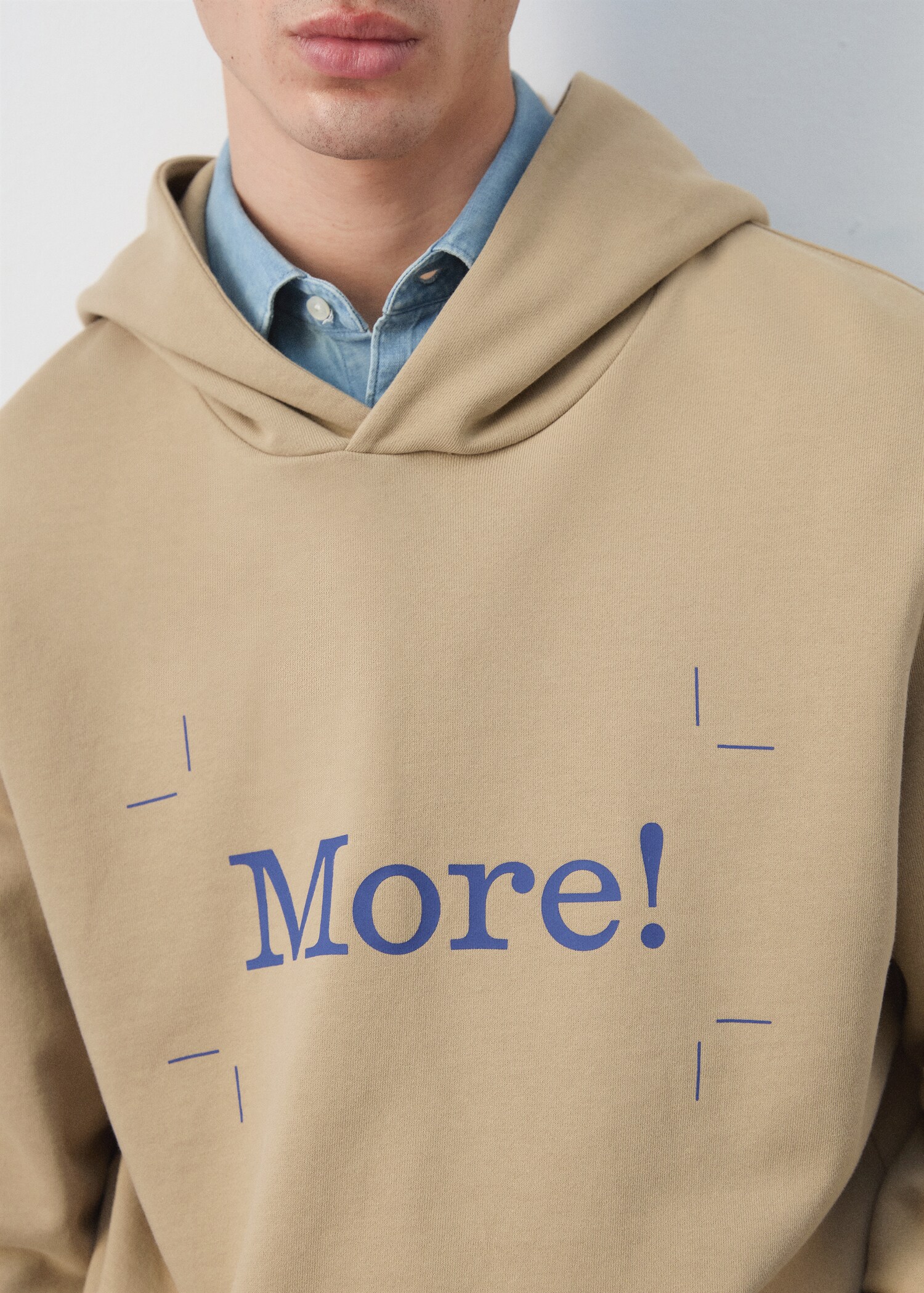 Hoodie 100% katoen met tekst - Detail van het artikel 6