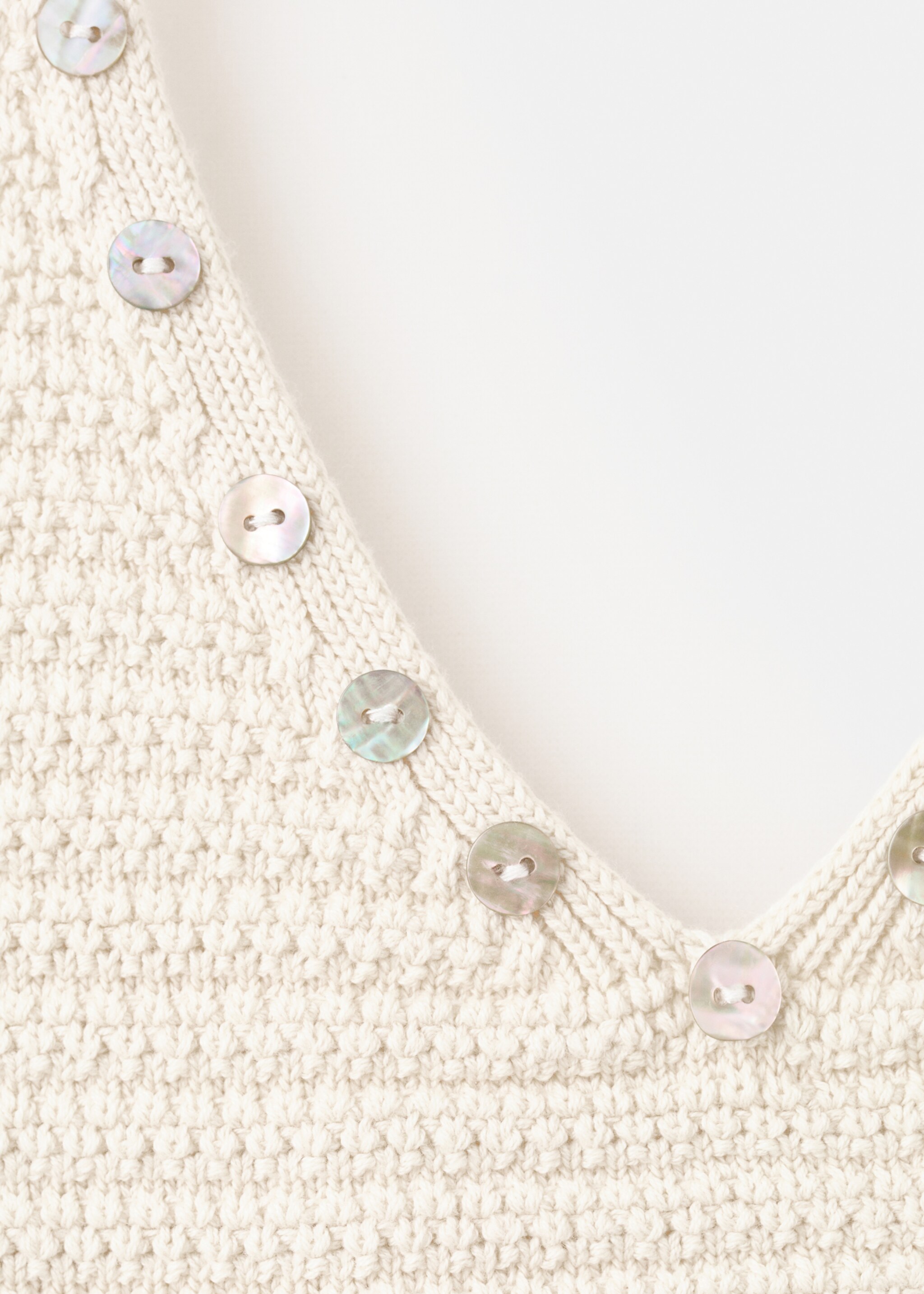 Top halter punto - Detalle del artículo 8, Beige. Ref: 27057917-00.