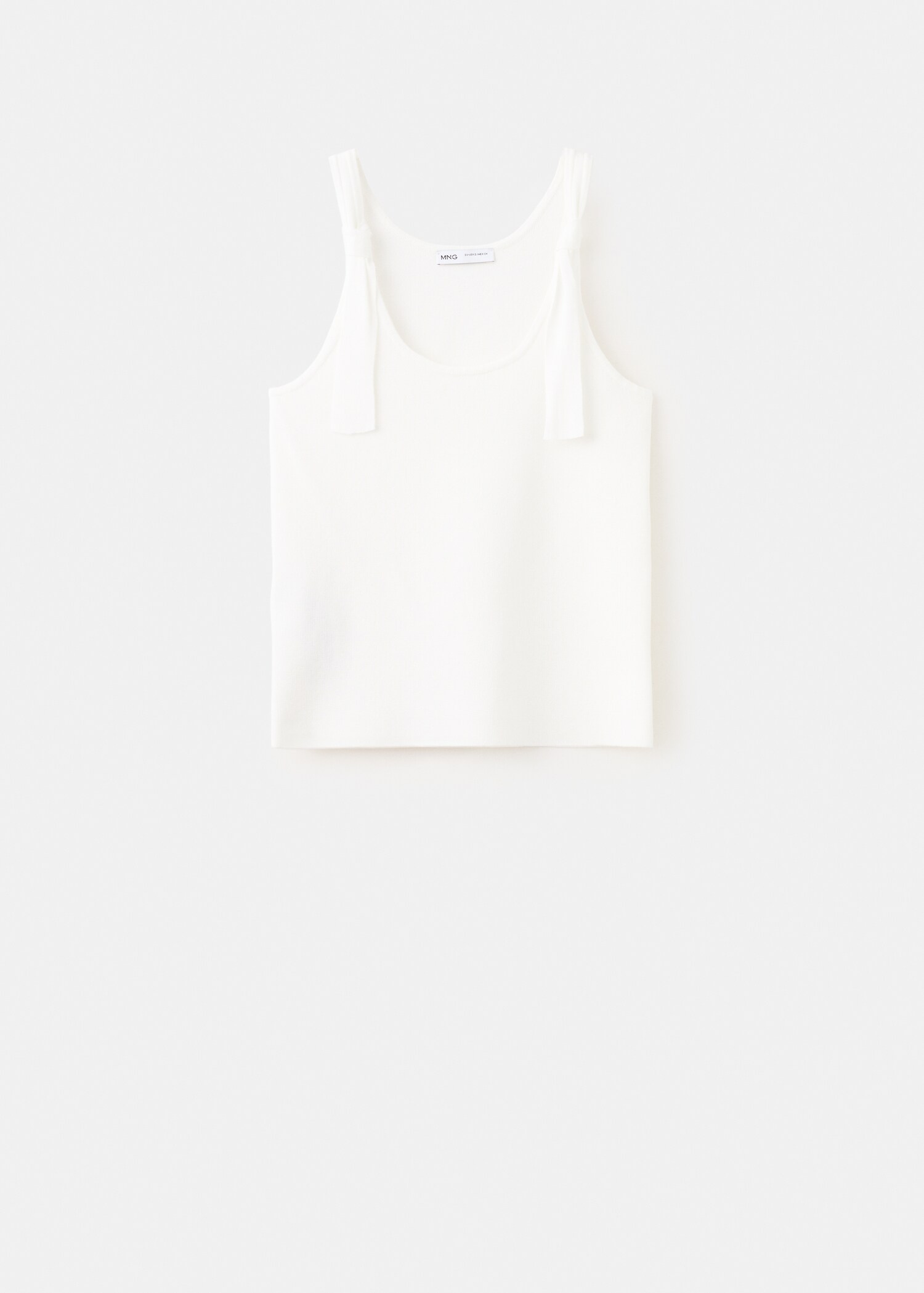 Top cu bretele și noduri - Articol fără model