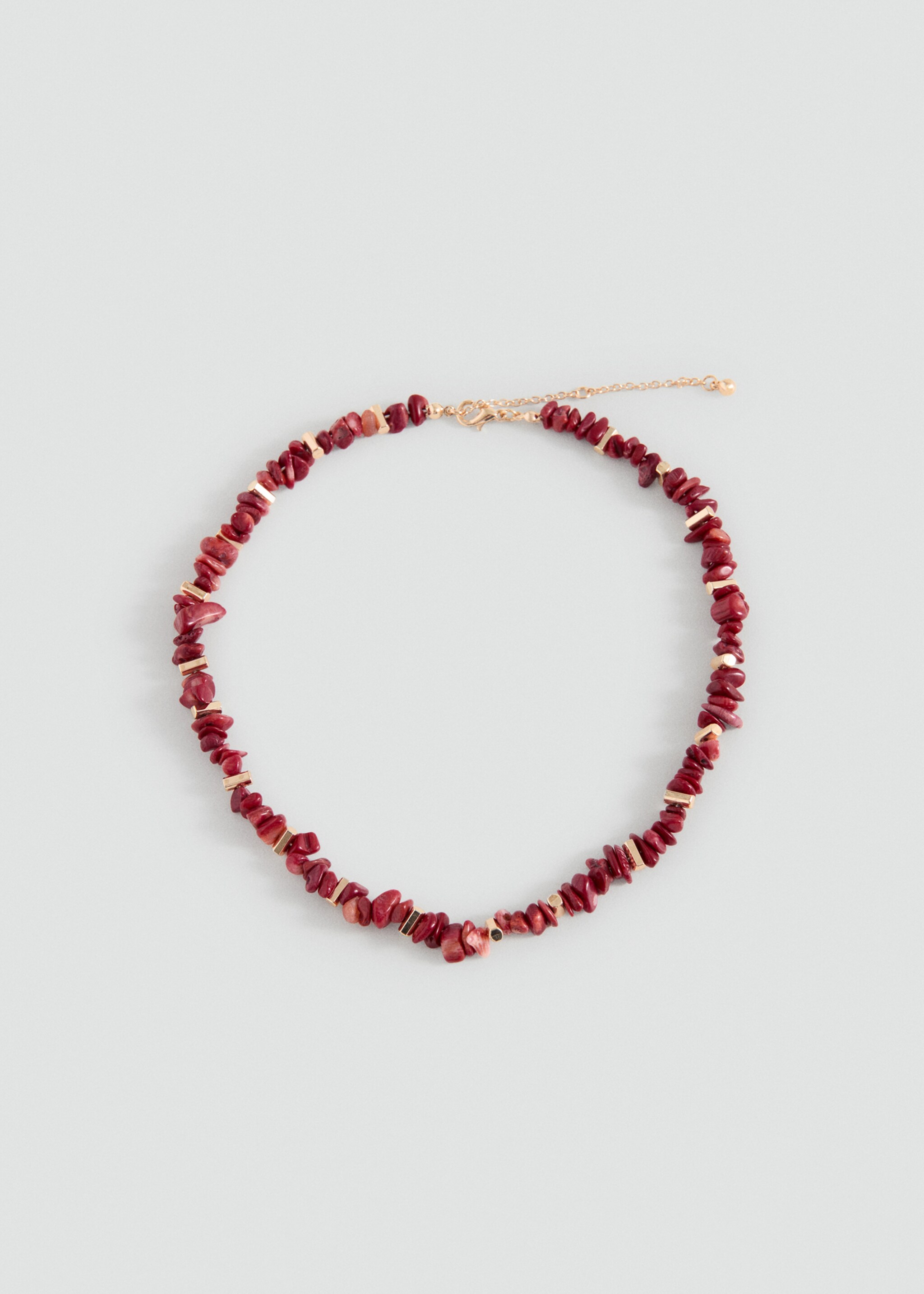 Beaded necklace - Article without model, Red. Ref: 27057920-00.