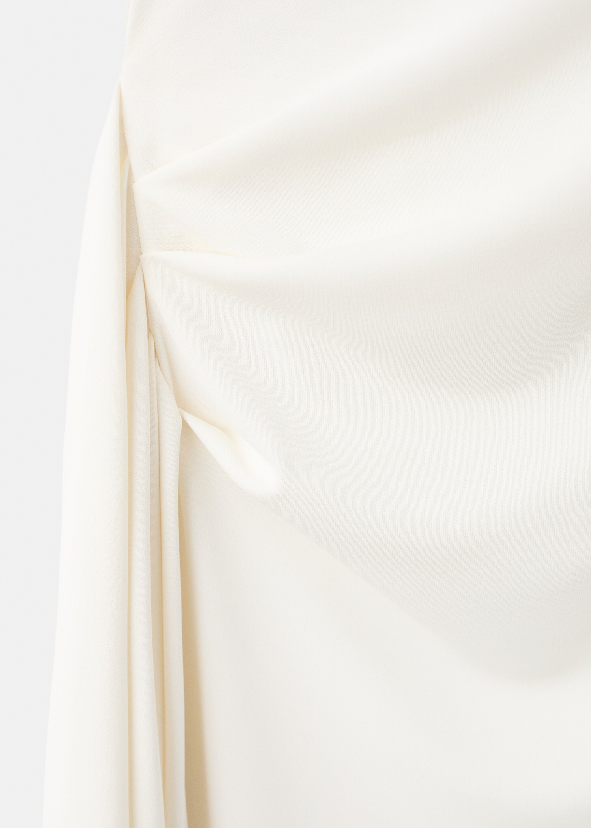 Open back dress - Details of the article 8, Off White. Ref: 27057940-00.