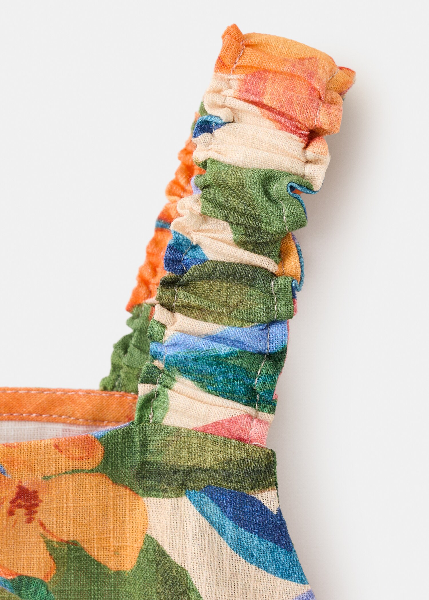 Tropical print blouse - Details of the article 0