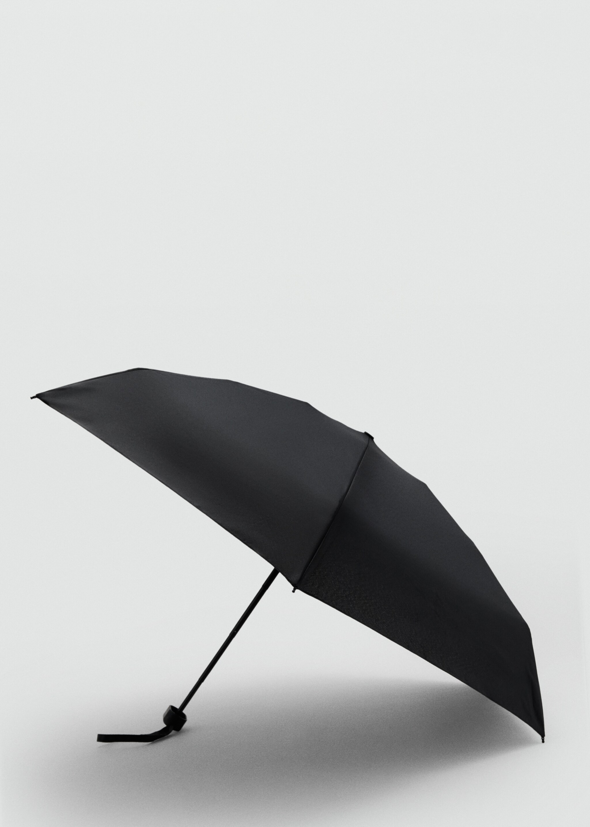 Mini folding umbrella - Details of the article 2, Black. Ref: 27061169-00.