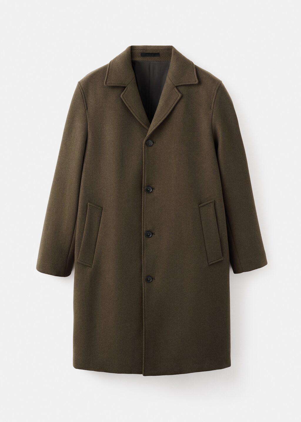 Classic wool blend coat