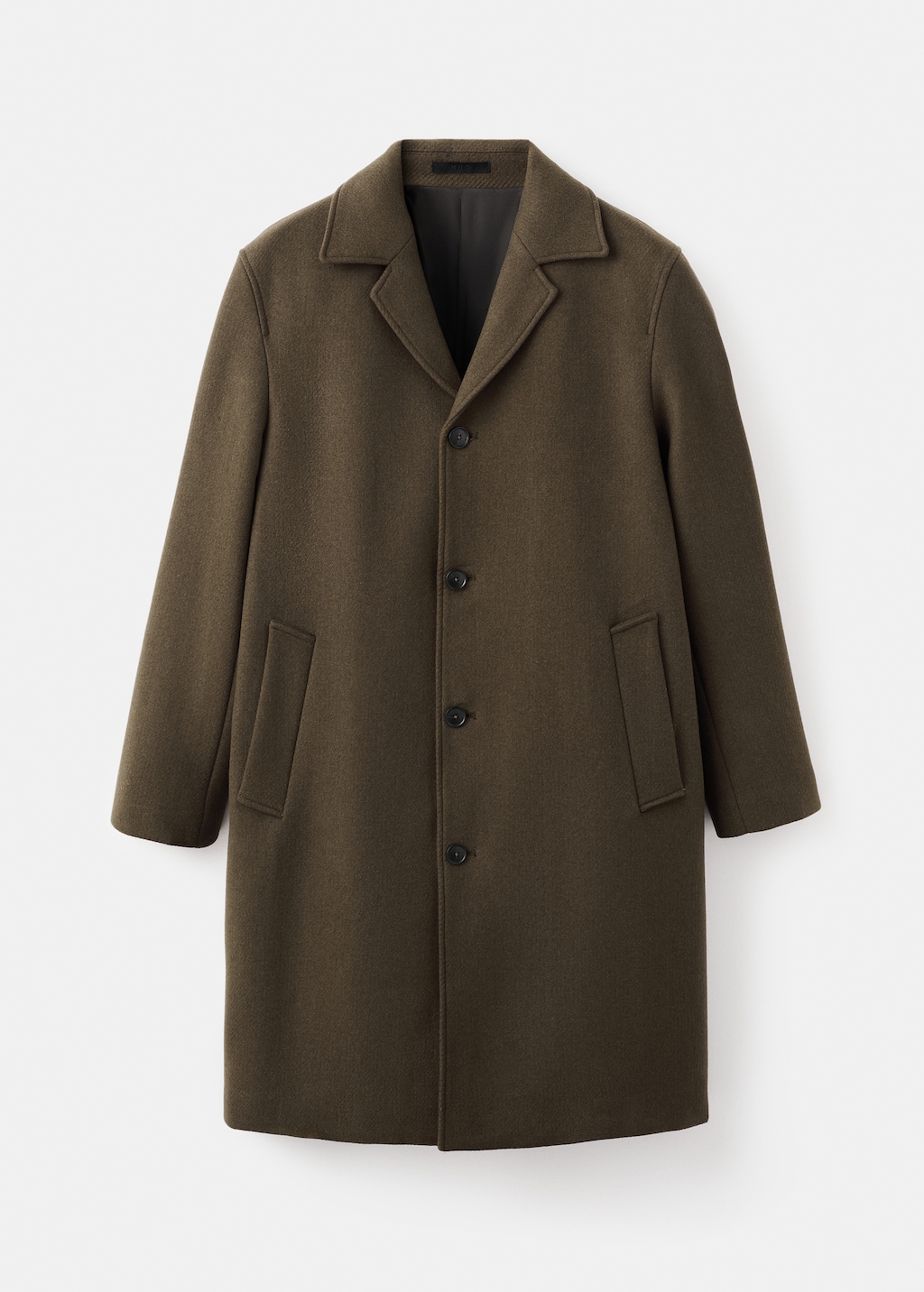 Classic wool blend coat