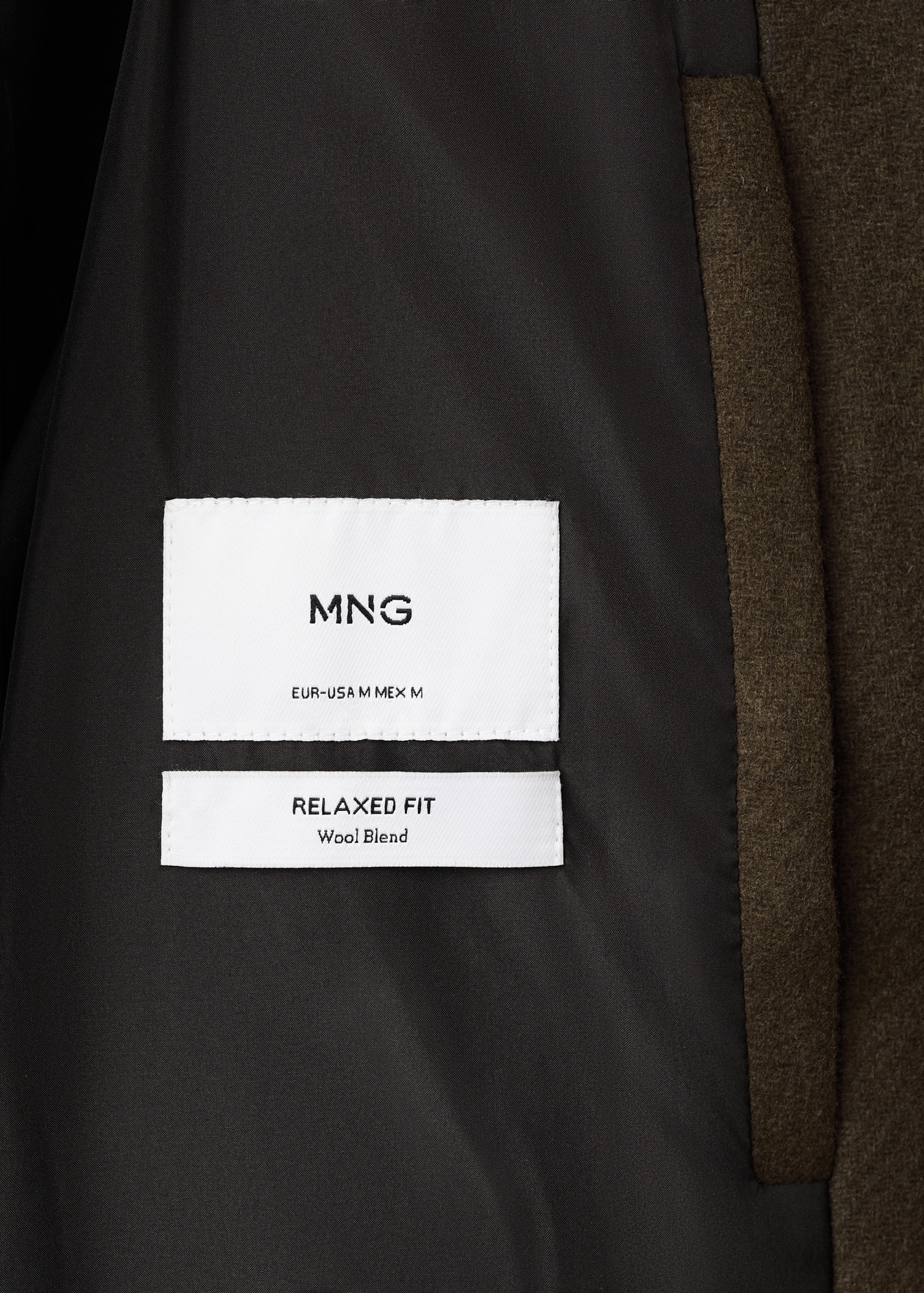 Classic wool blend coat - Details of the article 0