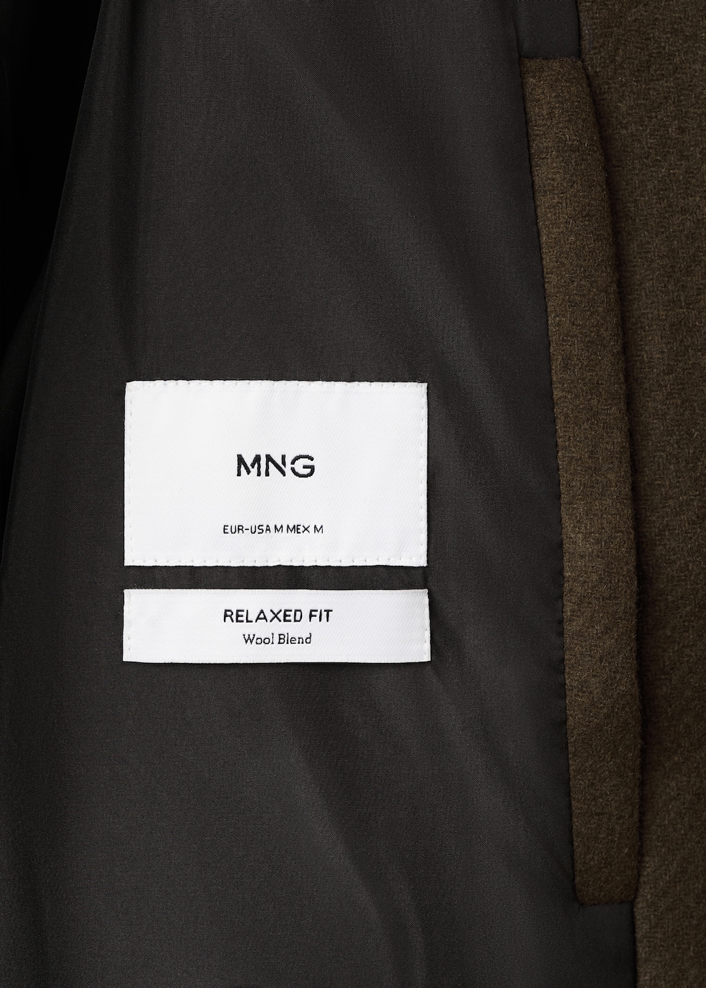 Classic wool blend coat