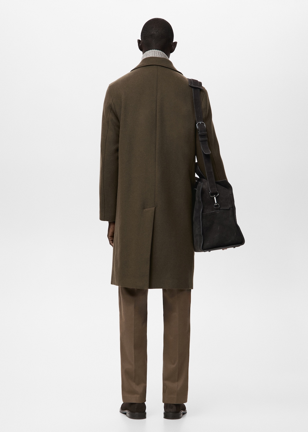 Classic wool blend coat