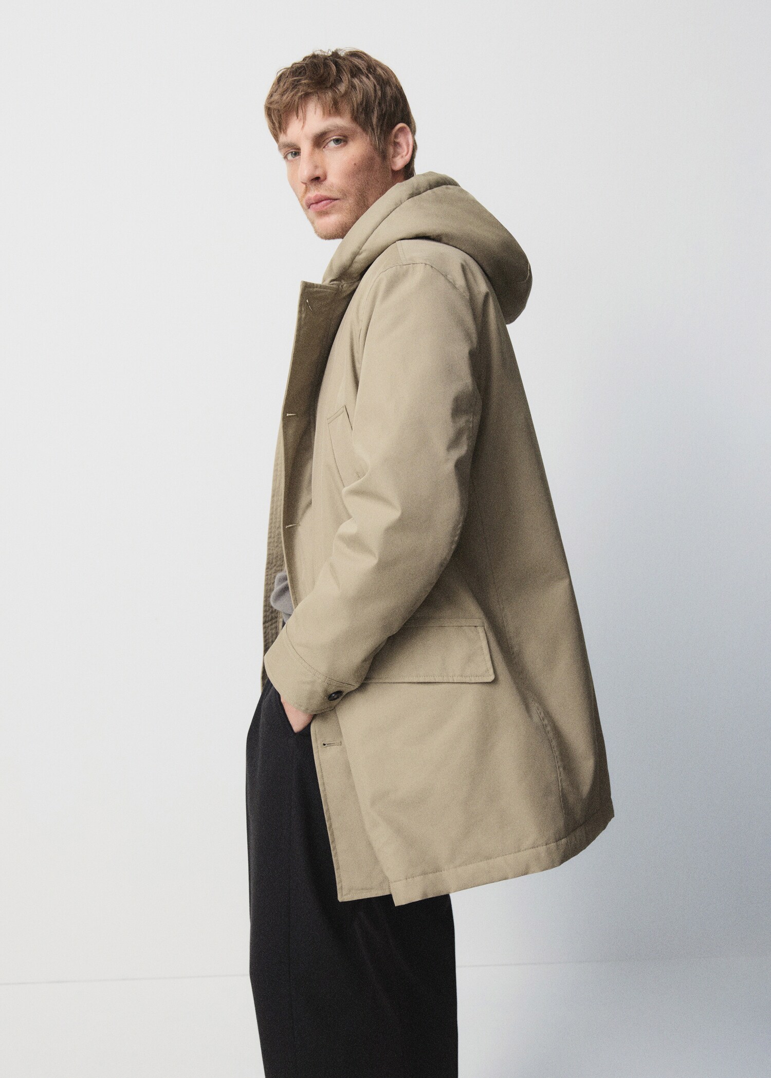 Parka matelassée capuche résistante à l’eau - Détail de l'article 3